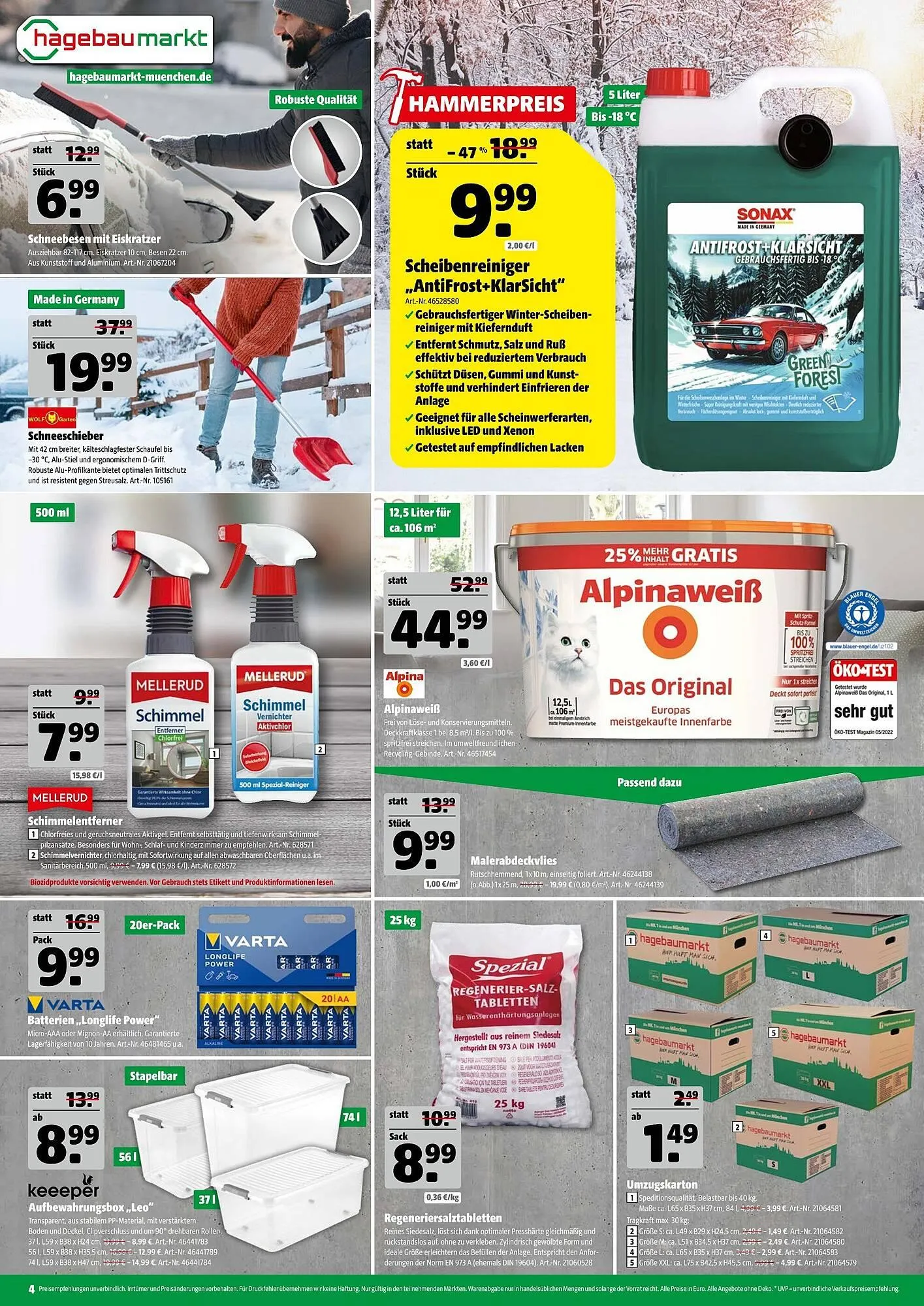 Hagebau Prospekt von 6. Dezember bis 13. Dezember 2025 - Prospekt seite 4