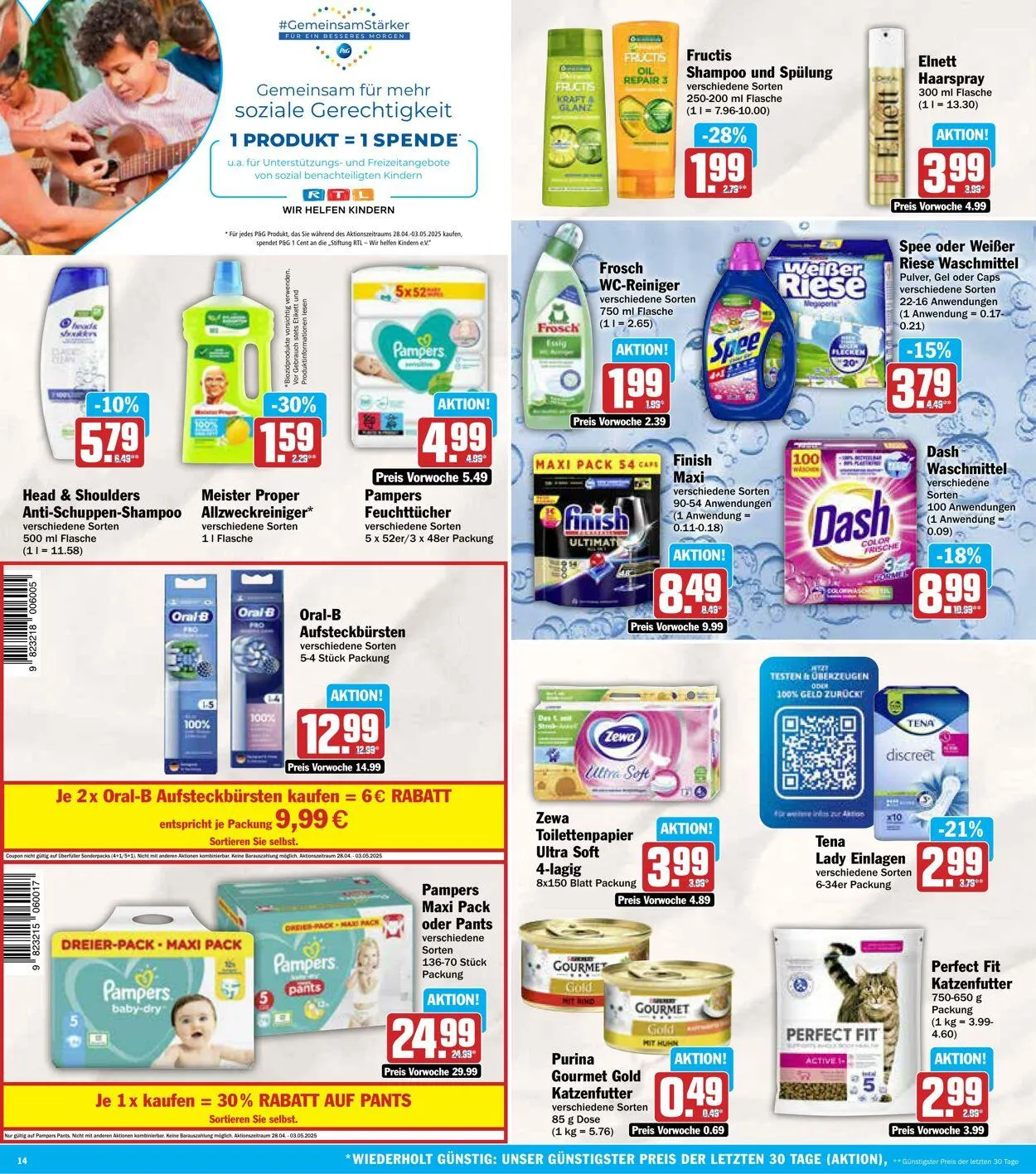 AEZ Aktueller Prospekt von 28. April bis 3. Mai 2025 - Prospekt seite 14