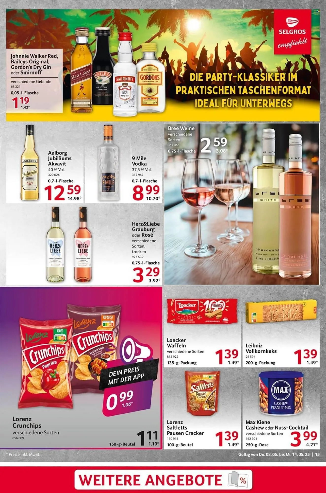 Selgros Prospekt von 8. Mai bis 14. Mai 2025 - Prospekt seite 15