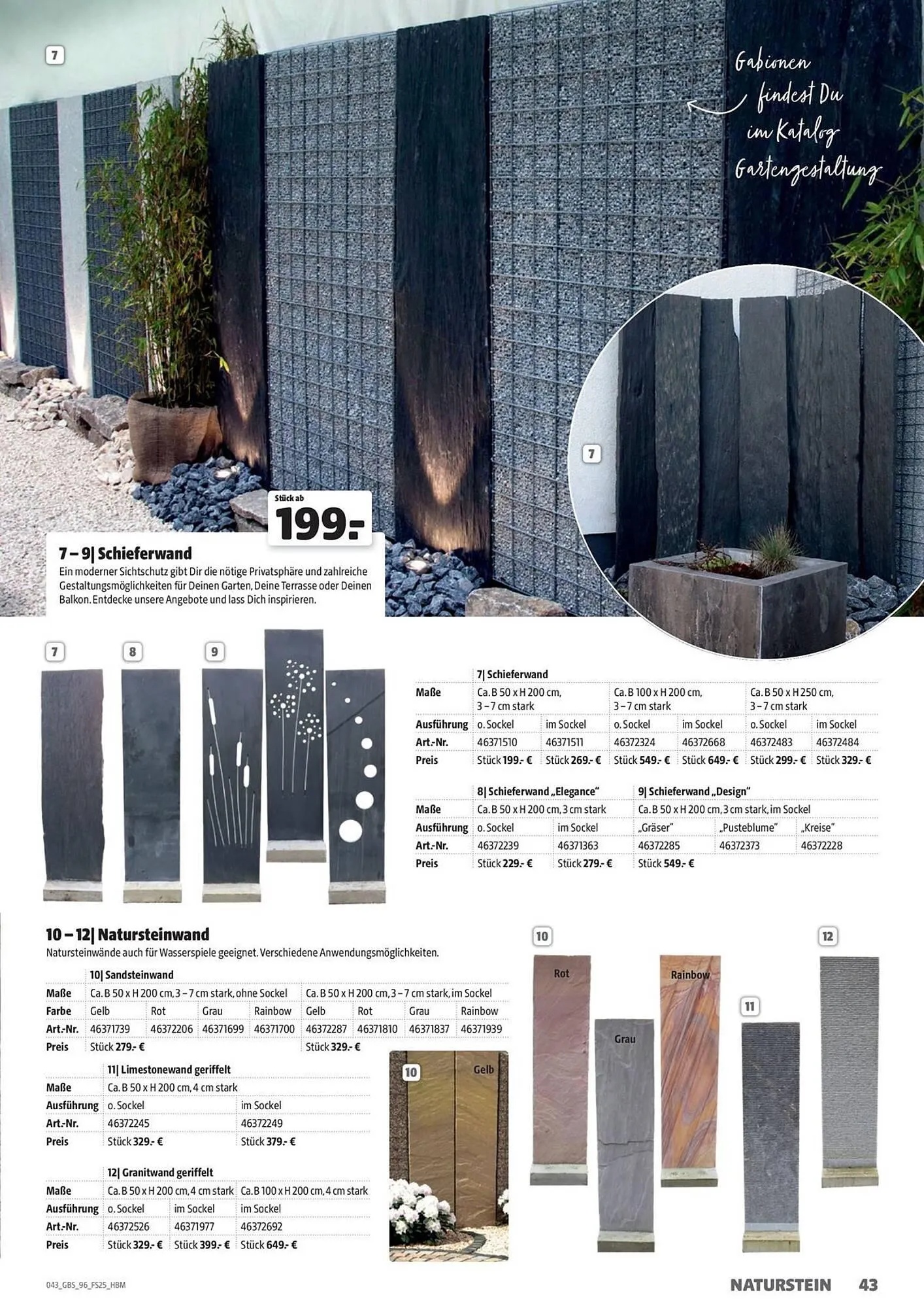Hagebau Prospekt von 19. September bis 31. Dezember 2025 - Prospekt seite 43