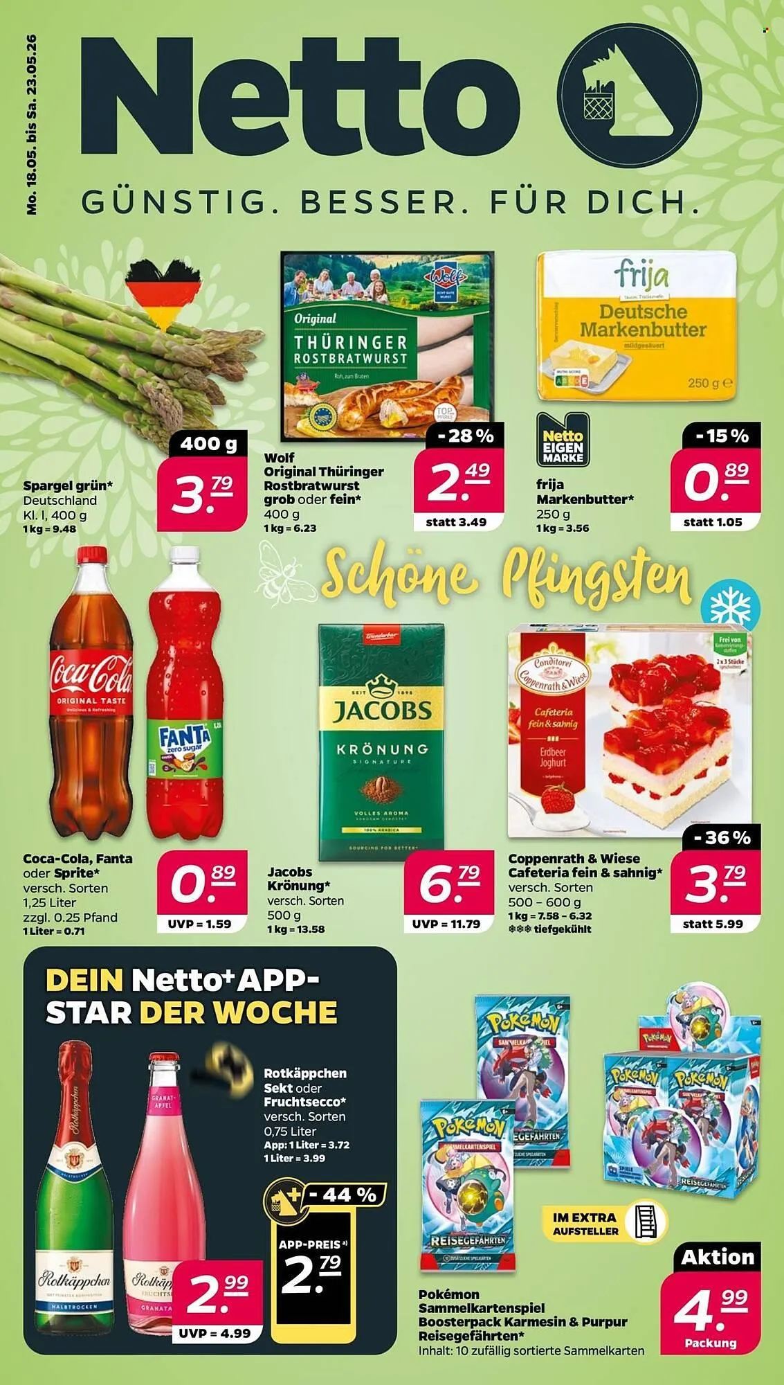 NETTO Prospekt von 18. Mai bis 23. Mai 2026 - Prospekt seite 1