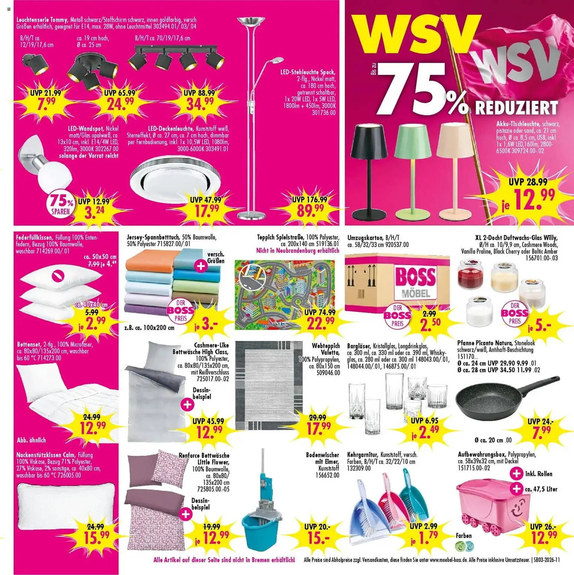 Möbel Boss Prospekt von 10. Januar bis 16. Februar 2026 - Prospekt seite 11