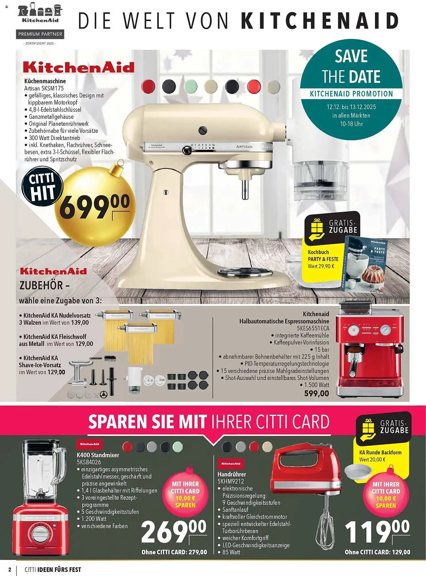 CITTI Markt Prospekt von 10. Dezember bis 31. Dezember 2025 - Prospekt seite 2