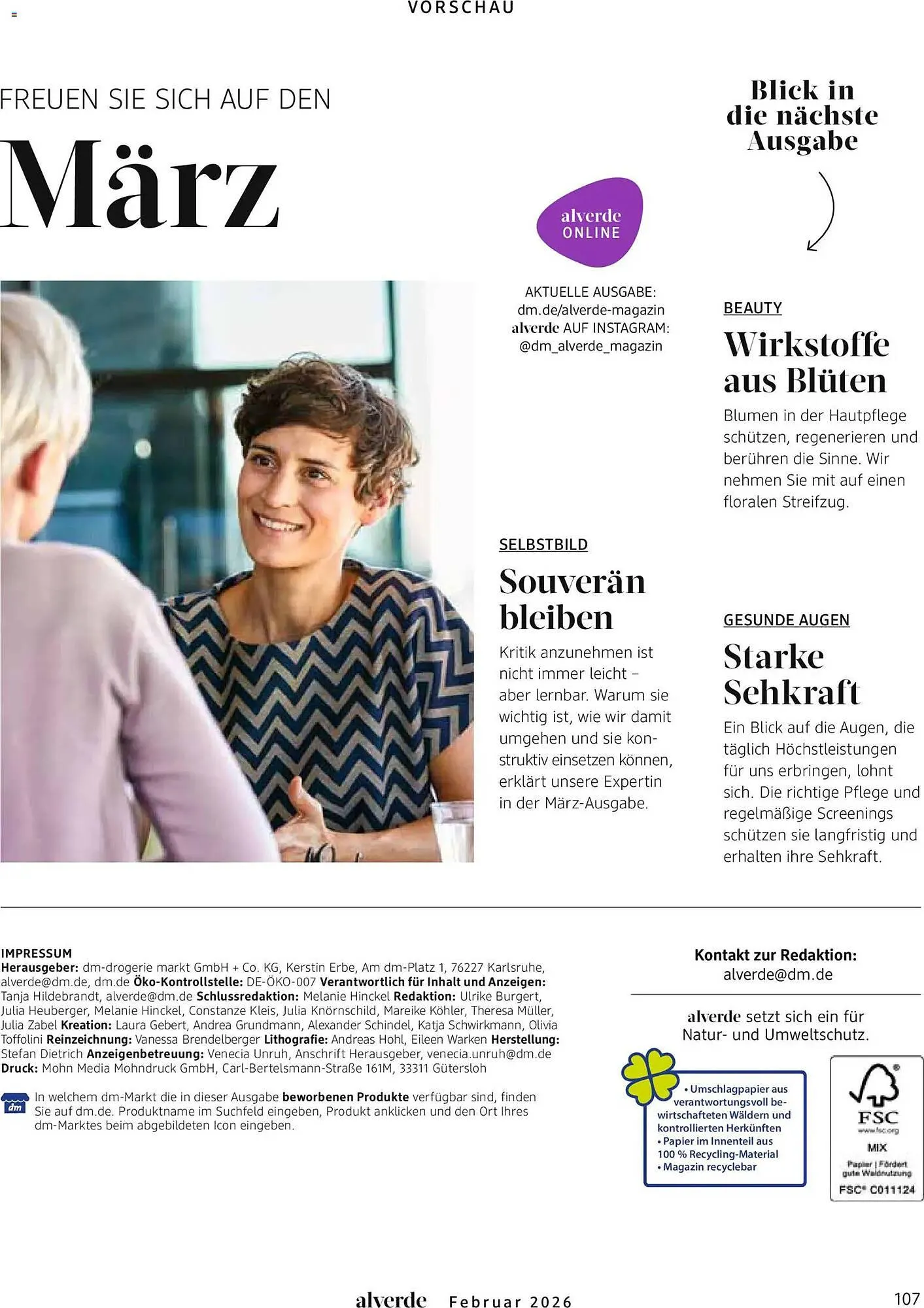 Dm drogerie Magazin von 1. Februar bis 28. Februar 2026 - Prospekt seite 107