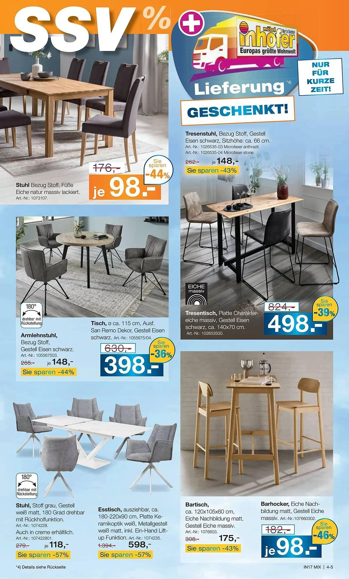 Möbel Inhofer Prospekt von 27. Juni bis 13. Juli 2025 - Prospekt seite 5