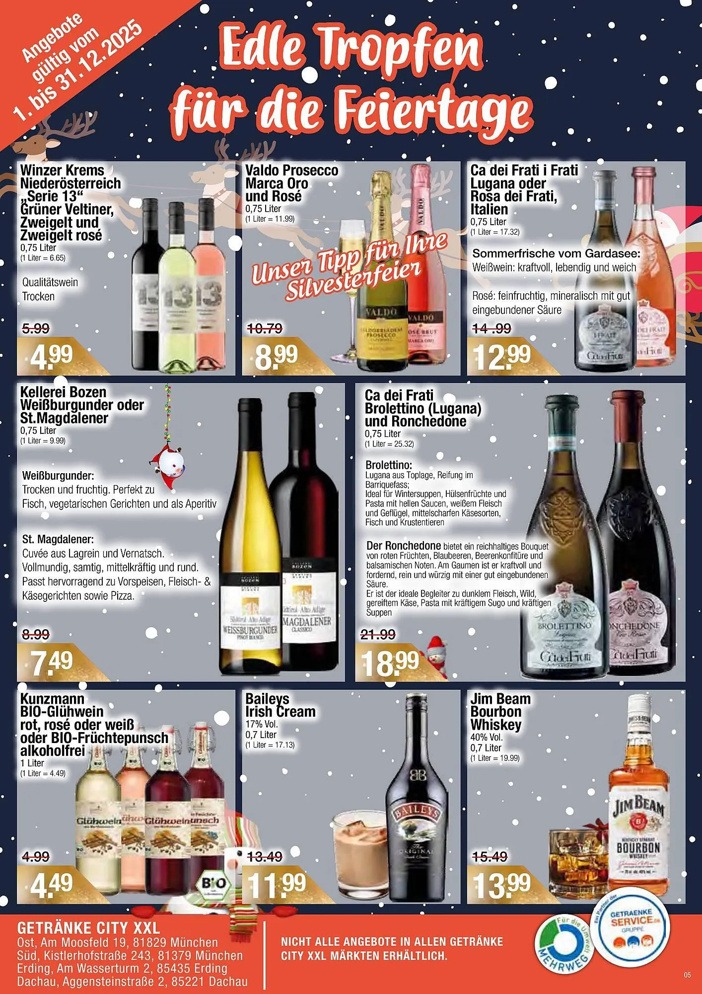 Getränke City Prospekt von 16. Dezember bis 31. Dezember 2025 - Prospekt seite 4