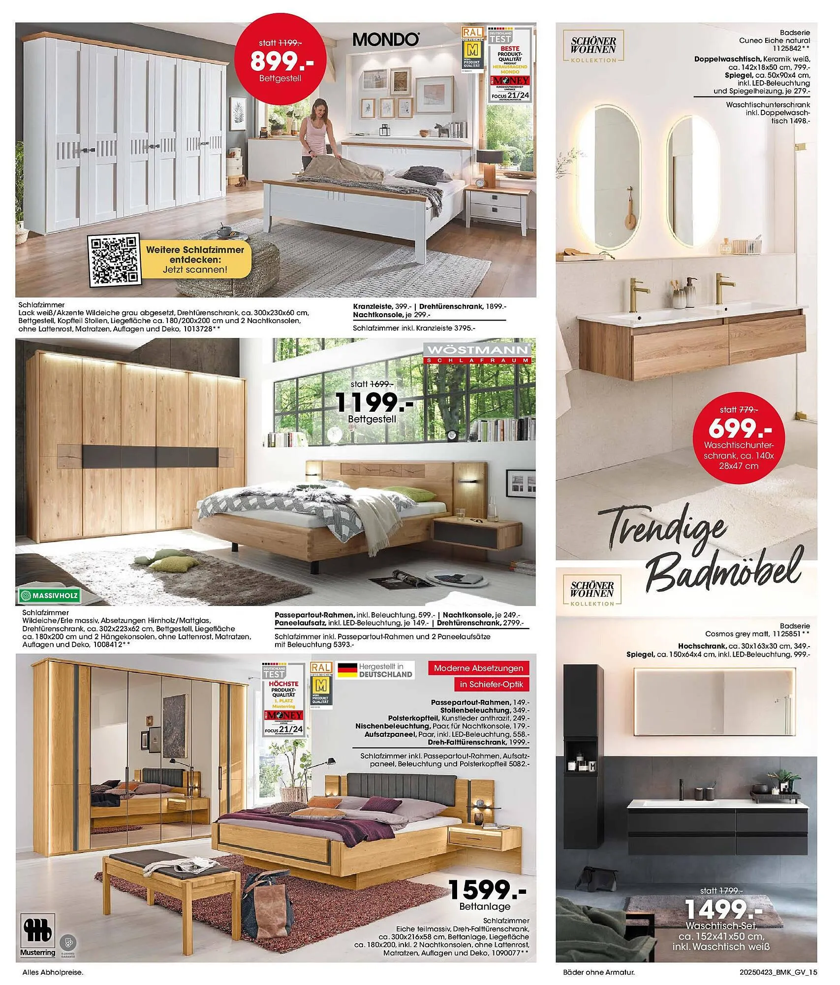 Möbel Martin Prospekt von 22. April bis 13. Mai 2025 - Prospekt seite 15