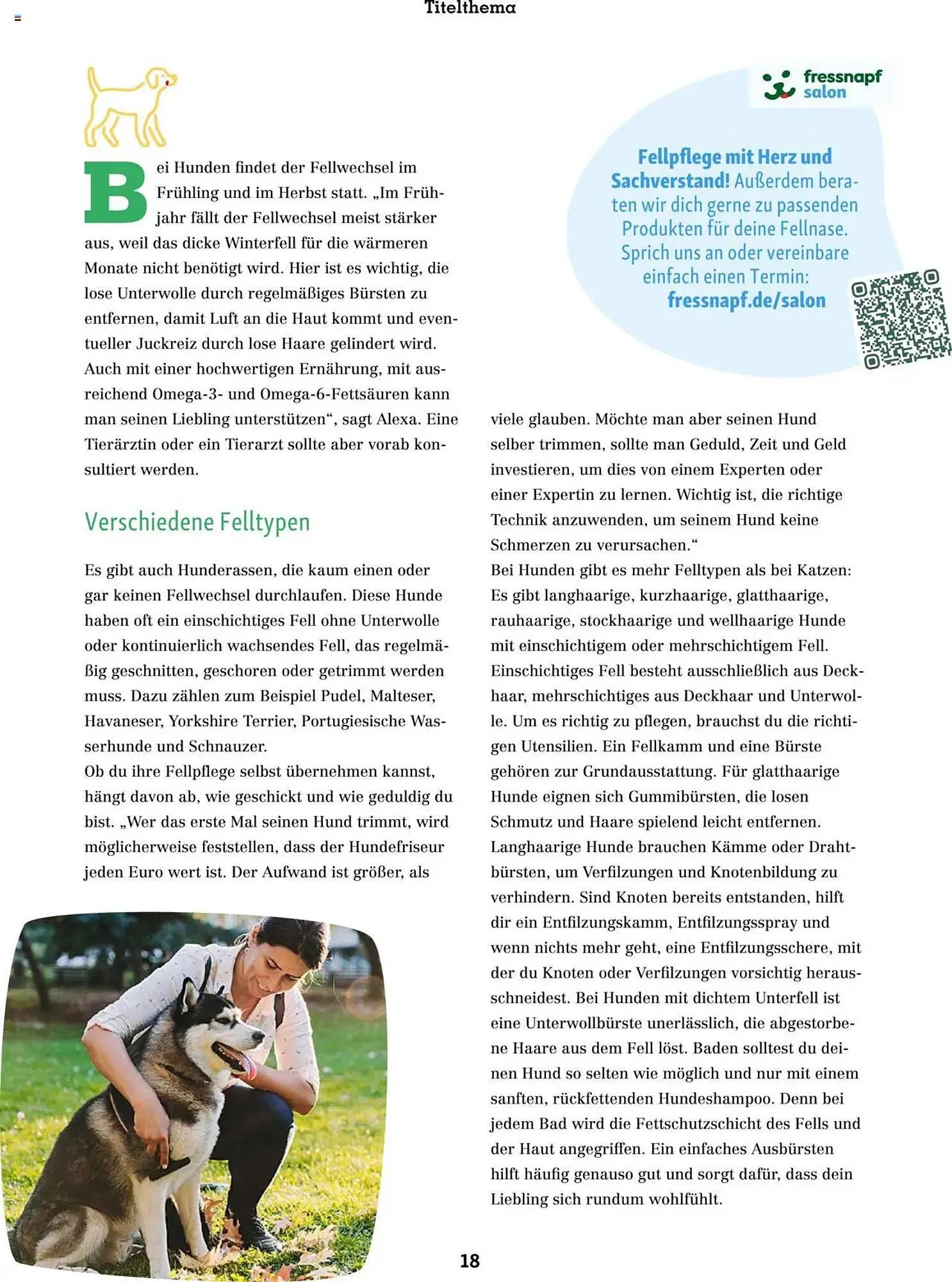 Fressnapf Prospekt von 1. März bis 2. Mai 2025 - Prospekt seite 18