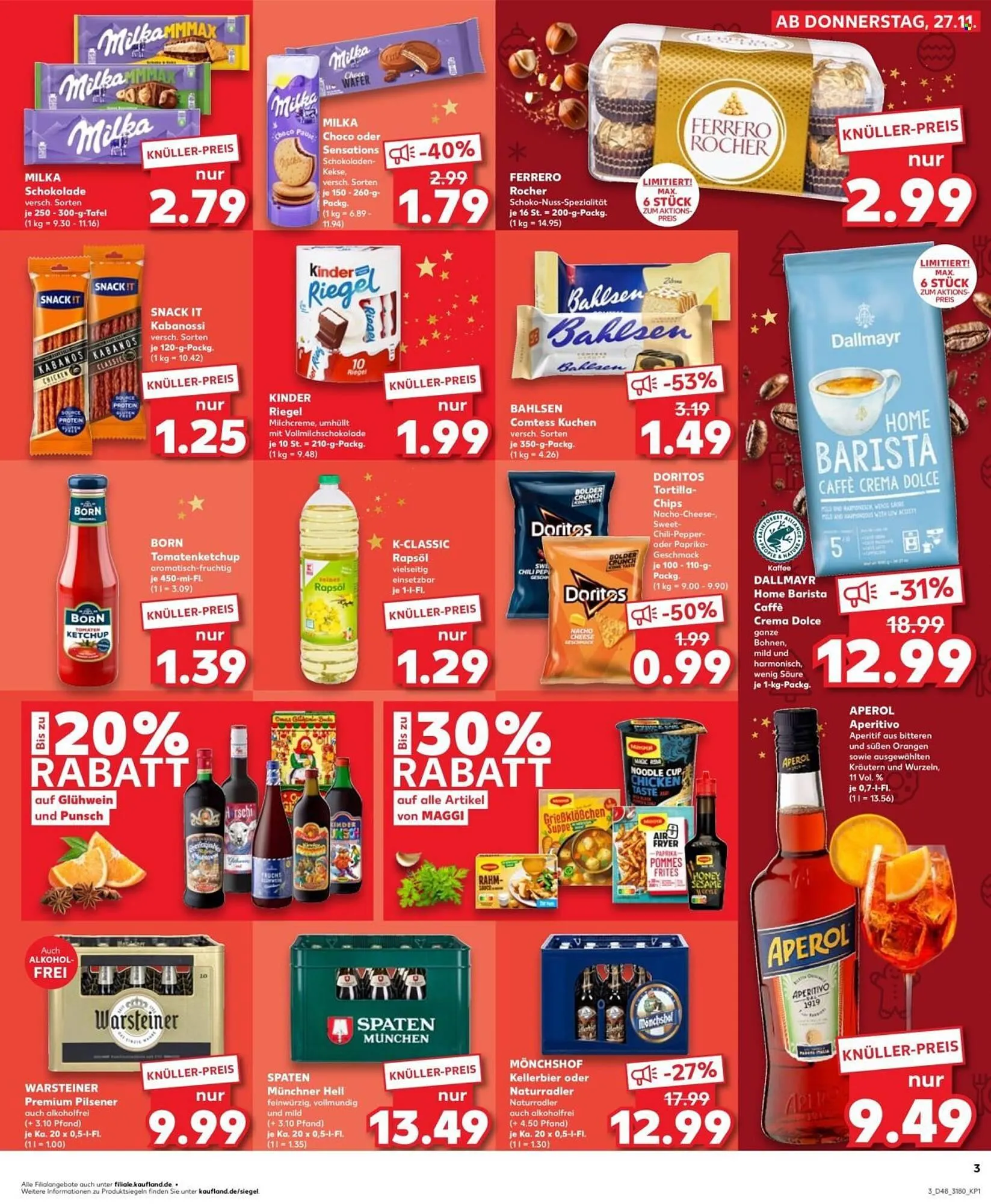 Kaufland Prospekt von 27. November bis 3. Dezember 2025 - Prospekt seite 3