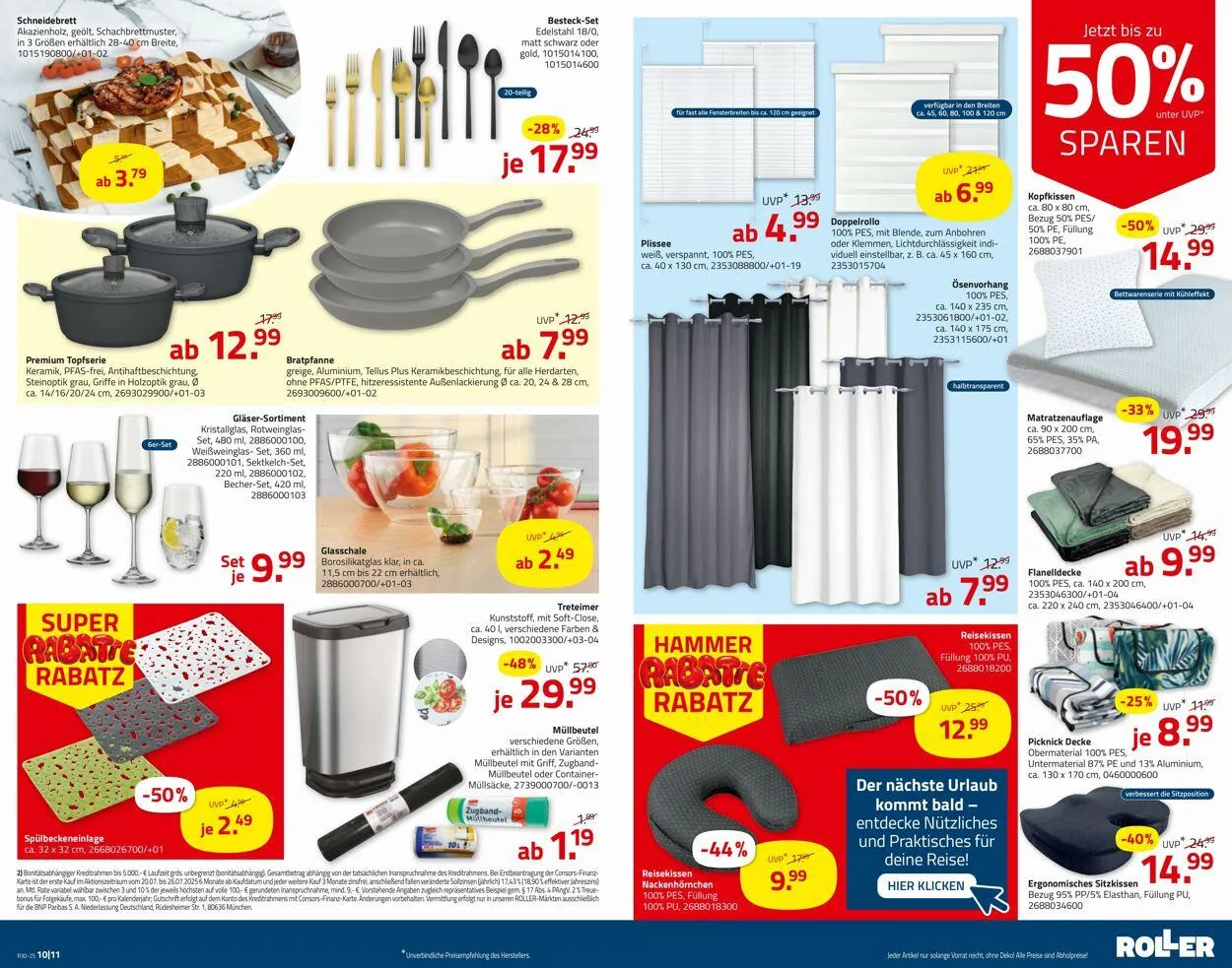 Roller Aktueller Prospekt von 20. Juli bis 26. Juli 2025 - Prospekt seite 8