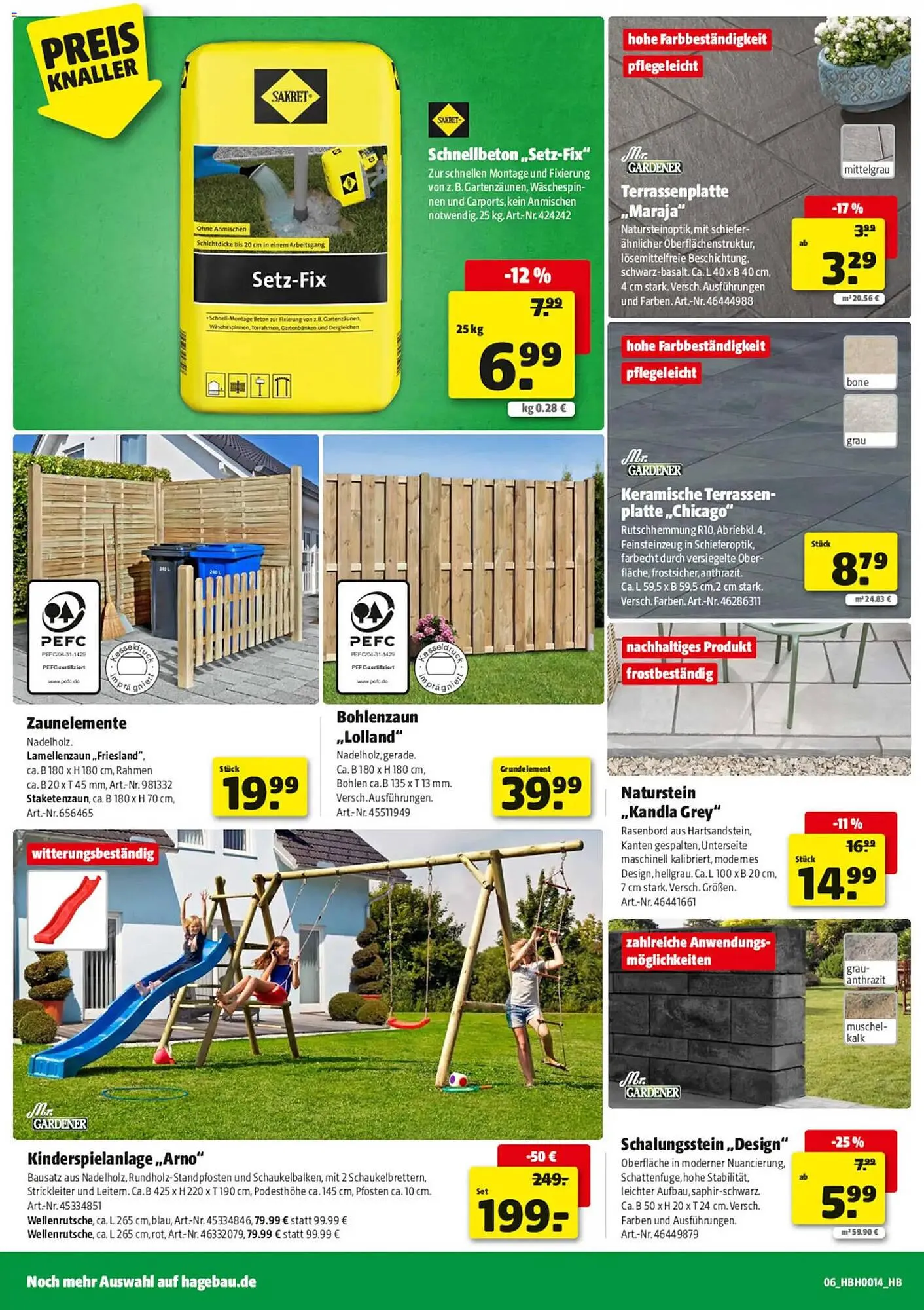 Hagebau Prospekt von 28. März bis 4. April 2026 - Prospekt seite 6