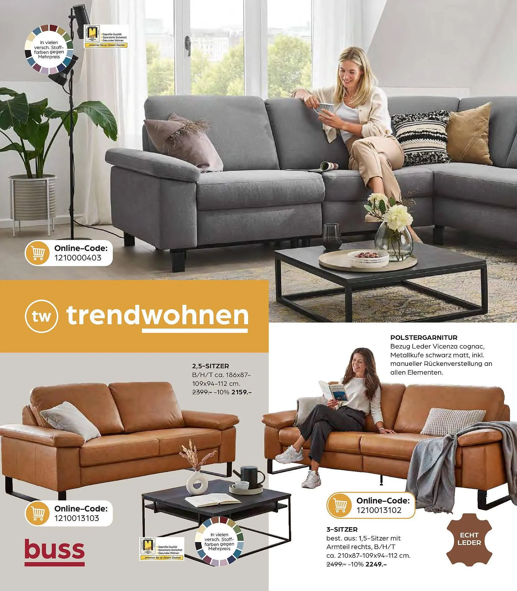 Möbel Buss Prospekt von 27. Februar bis 17. März 2025 - Prospekt seite 8