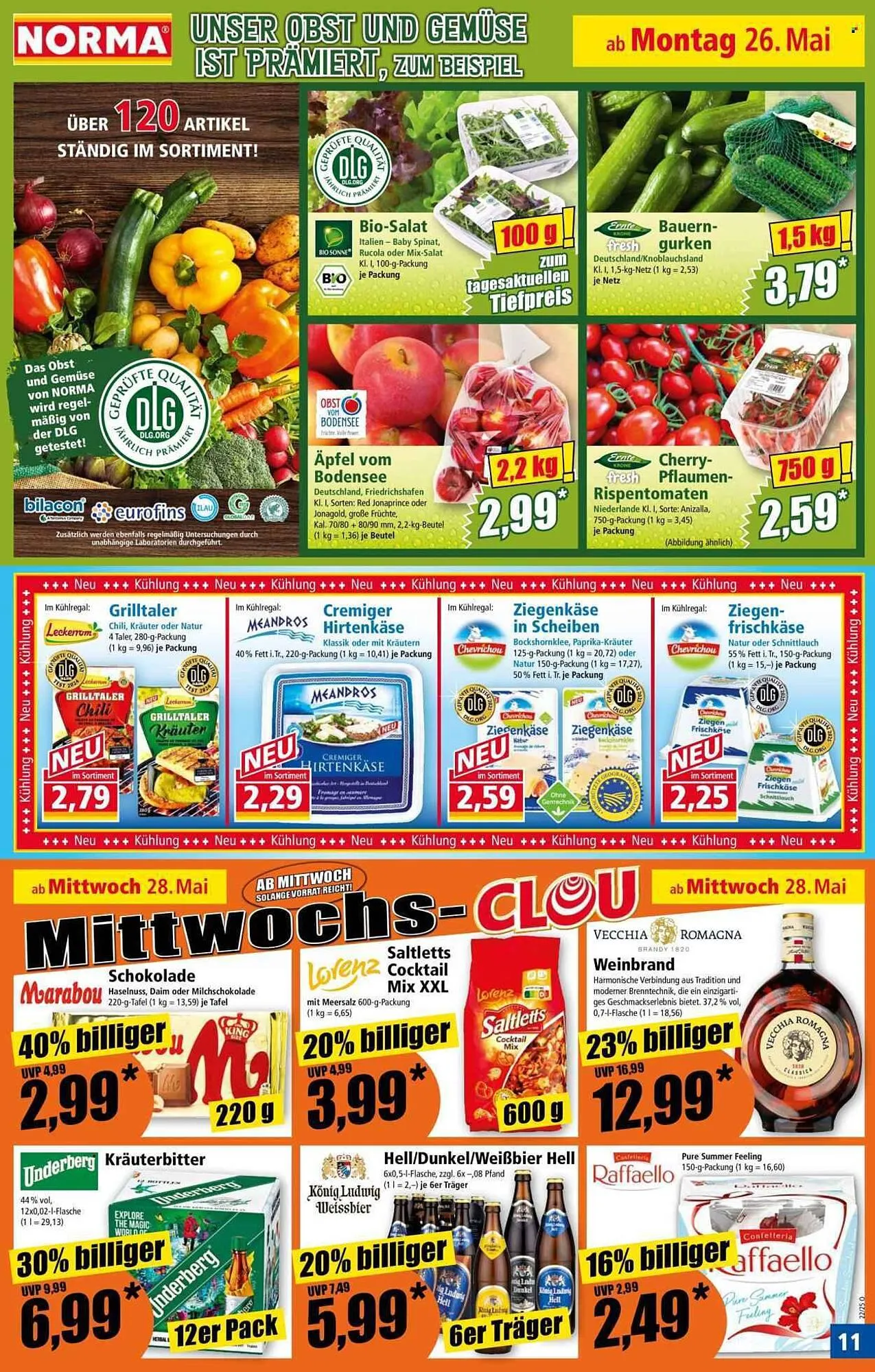 Norma Prospekt von 26. Mai bis 1. Juni 2025 - Prospekt seite 11