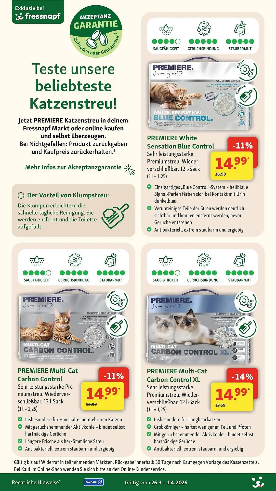 Fressnapf Prospekt von 25. März bis 1. April 2026 - Prospekt seite 19