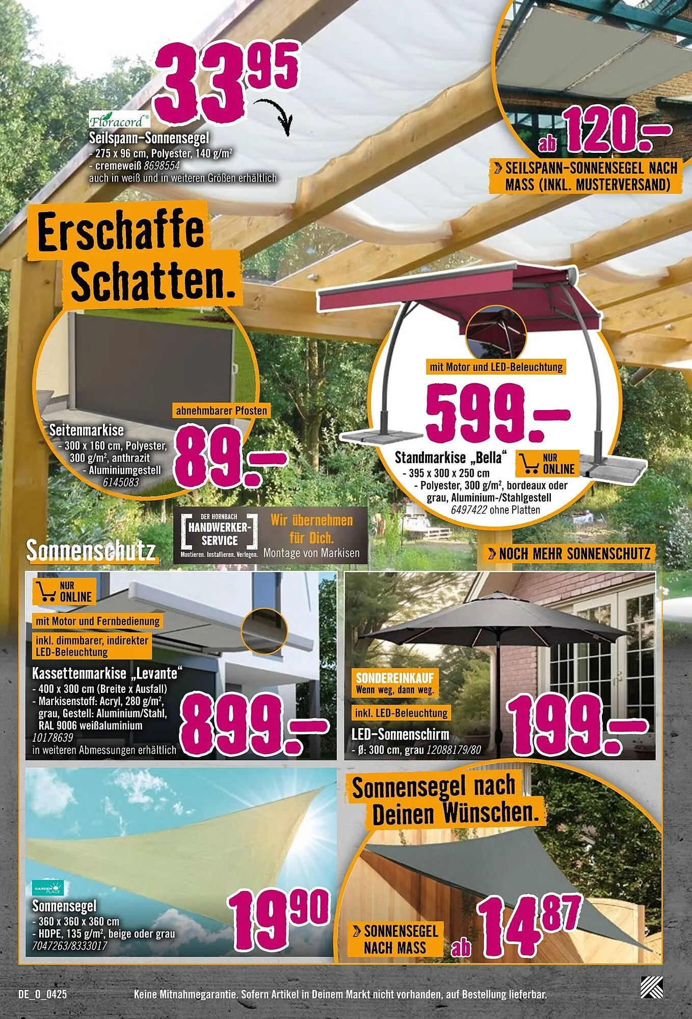 Hornbach Prospekt von 9. April bis 6. Mai 2025 - Prospekt seite 16