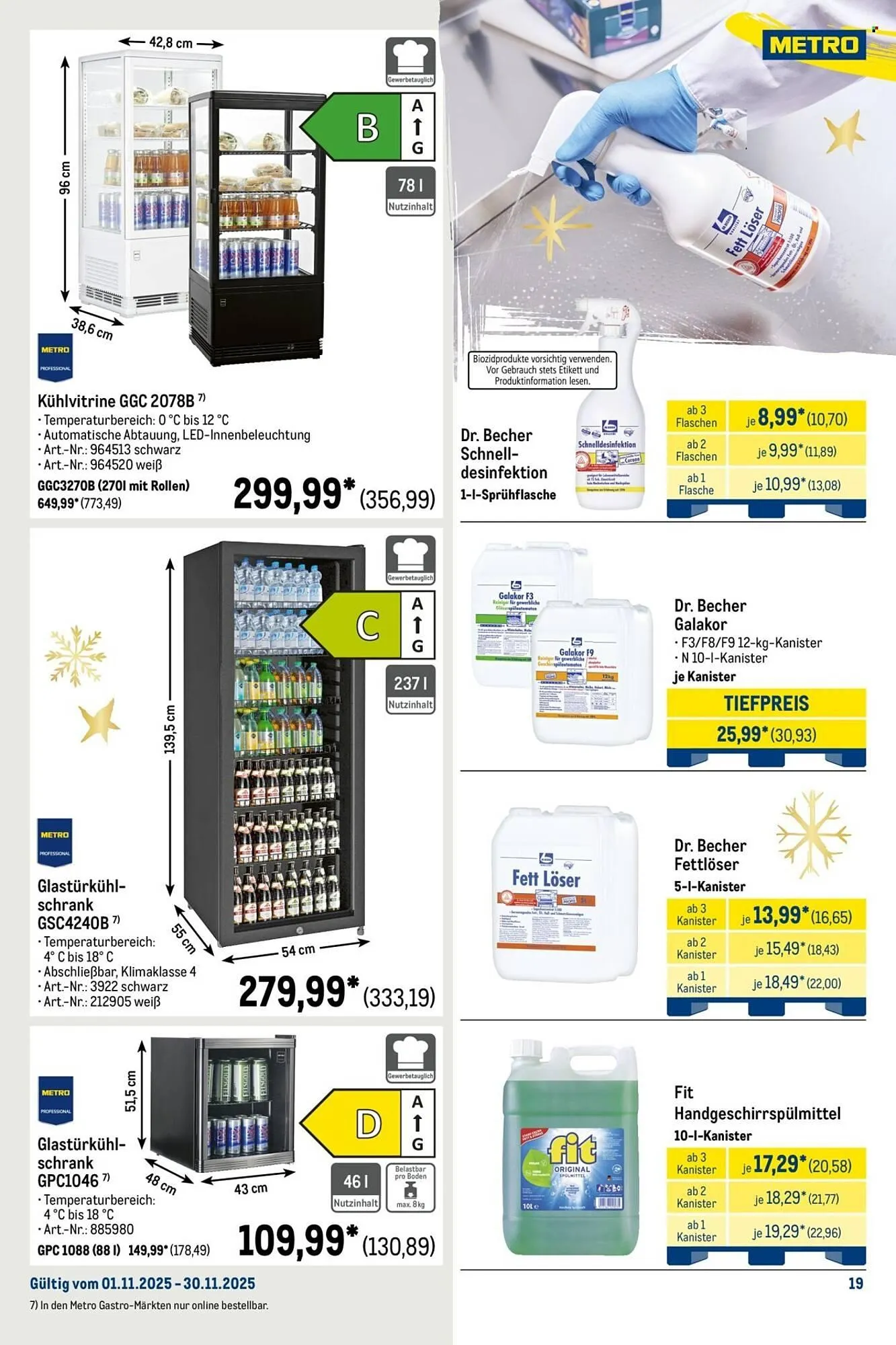 METRO Prospekt von 1. November bis 30. November 2025 - Prospekt seite 19