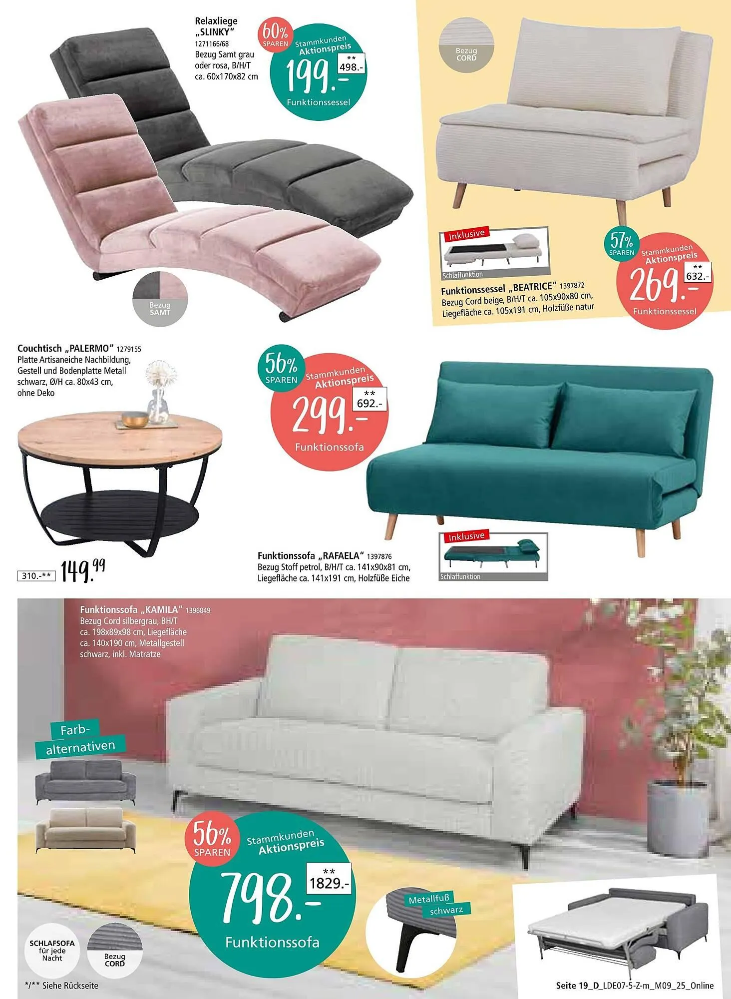 Zurbrüggen Prospekt von 12. Juli bis 9. August 2025 - Prospekt seite 41