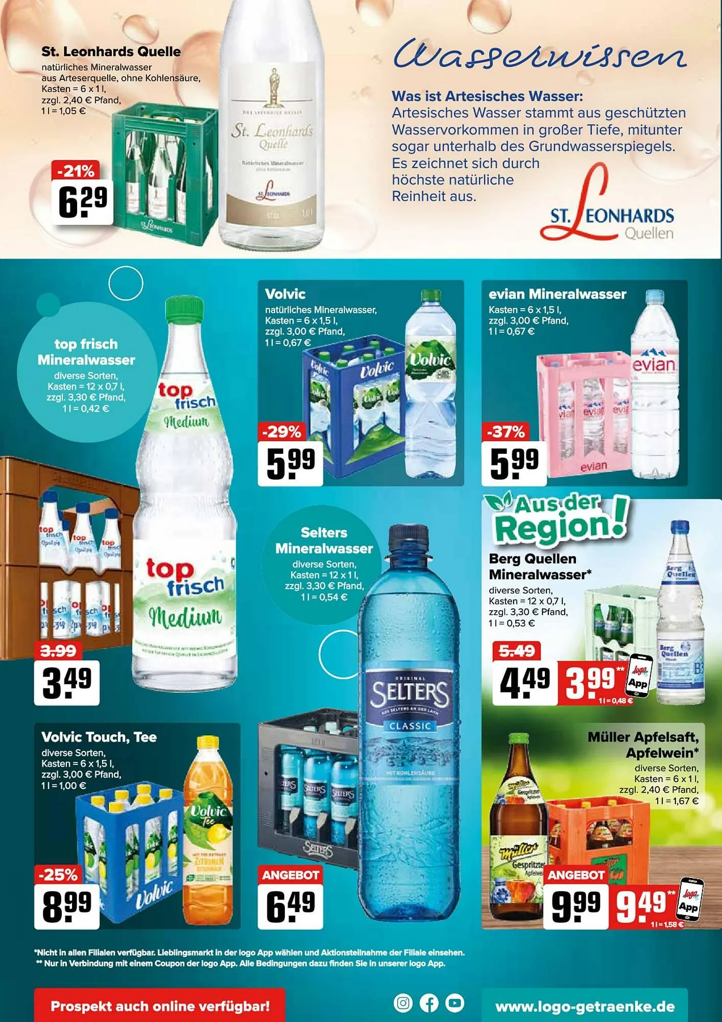 Logo Getränkemarkt Prospekt von 4. Juni bis 8. Juni 2025 - Prospekt seite 4