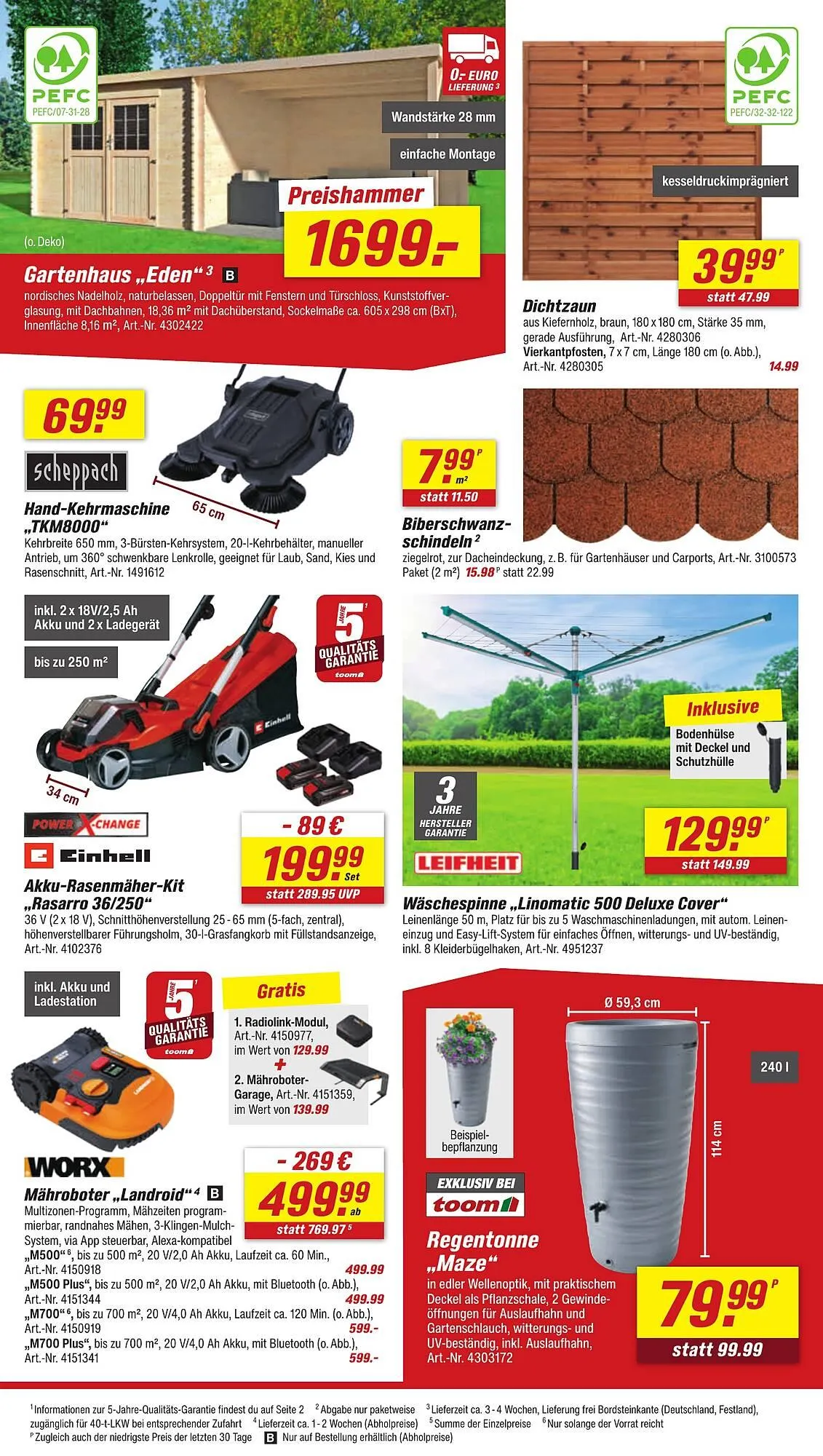 toom Baumarkt Prospekt von 12. Juli bis 18. Juli 2025 - Prospekt seite 10