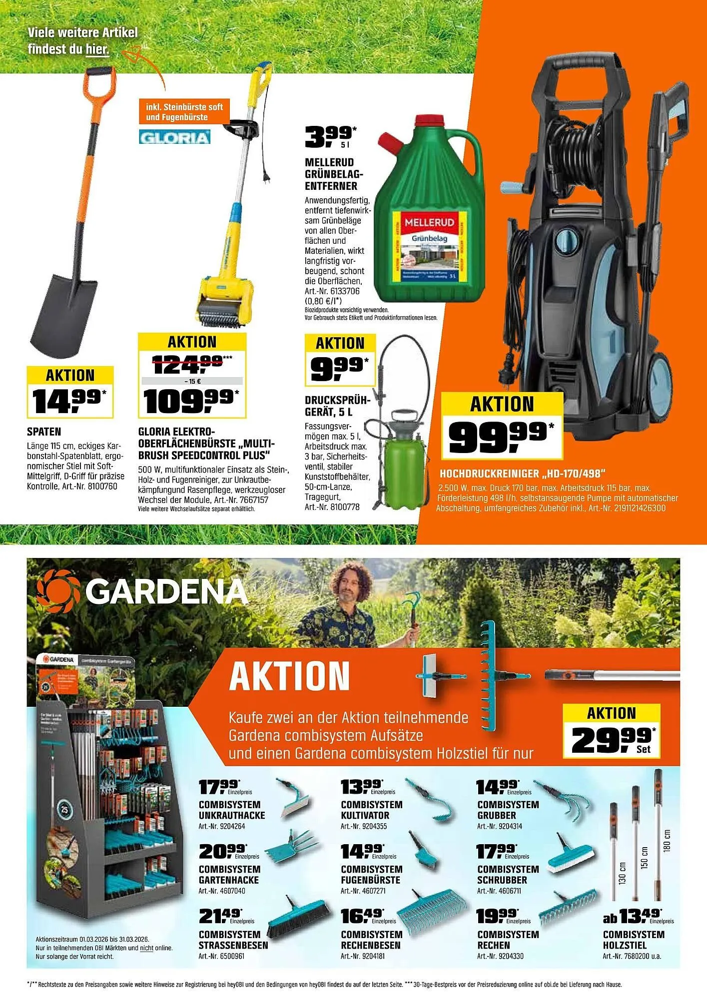 OBI Prospekt von 1. März bis 31. März 2026 - Prospekt seite 3