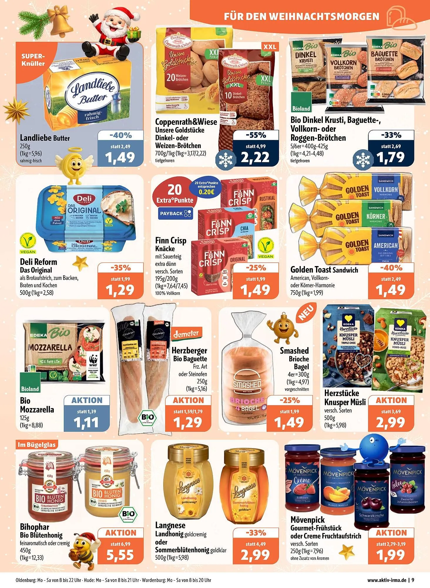 Aktiv Irma Prospekt von 22. Dezember bis 27. Dezember 2025 - Prospekt seite 9