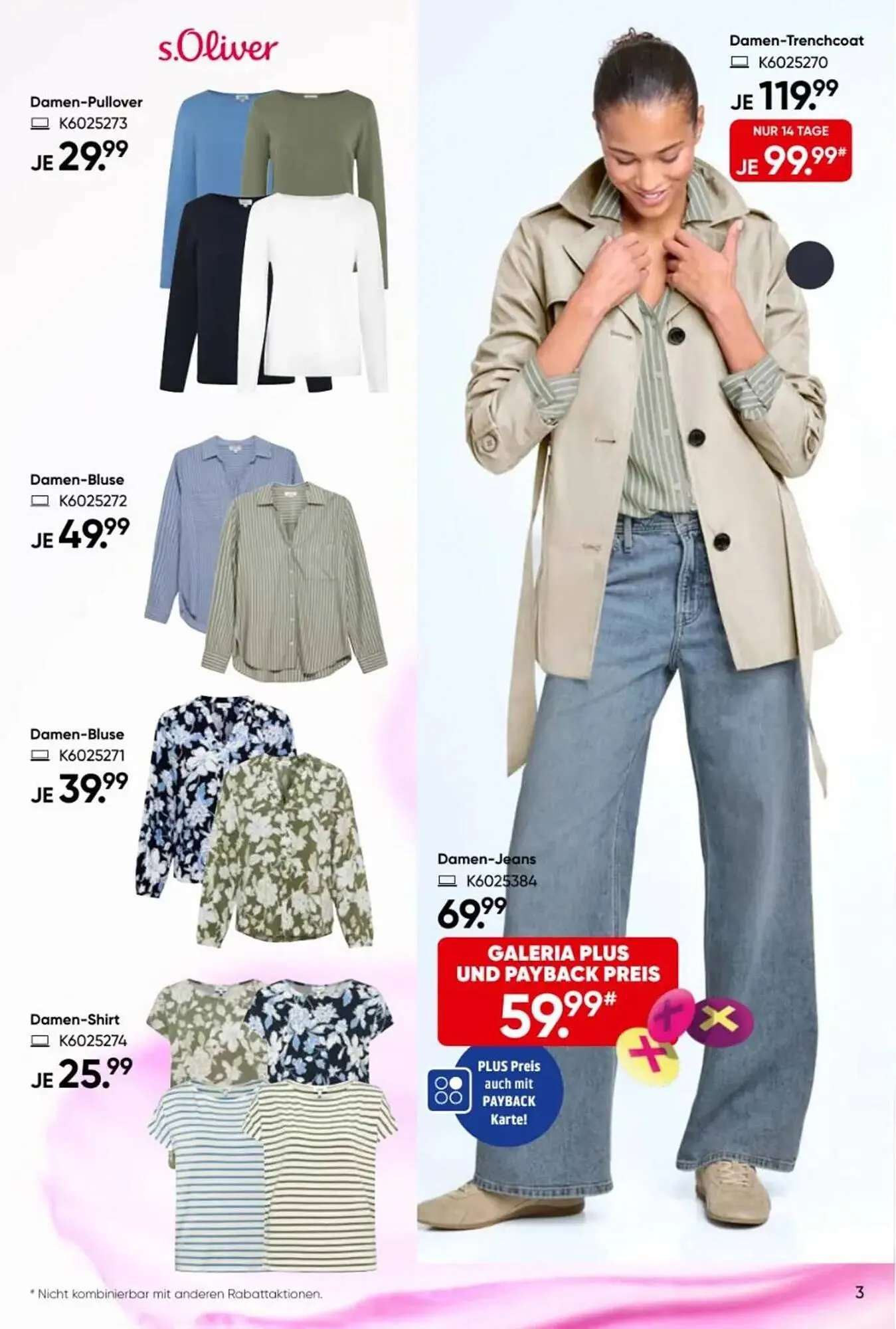 Galeria Kaufhof Prospekt von 17. März bis 29. März 2026 - Prospekt seite 3