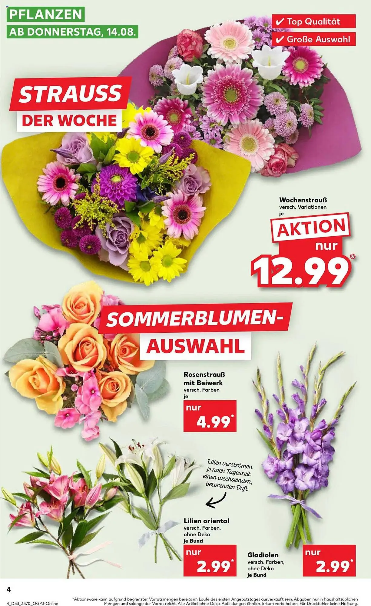 Kaufland Prospekt von 14. August bis 20. August 2025 - Prospekt seite 4
