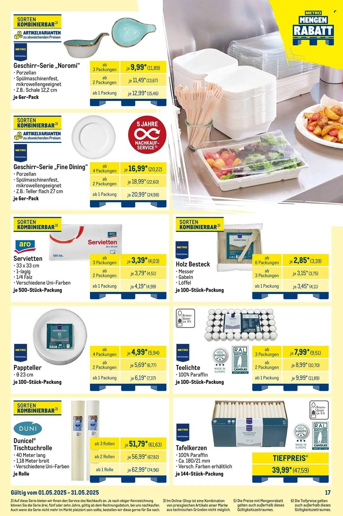 METRO Prospekt von 1. Mai bis 31. Mai 2025 - Prospekt seite 17