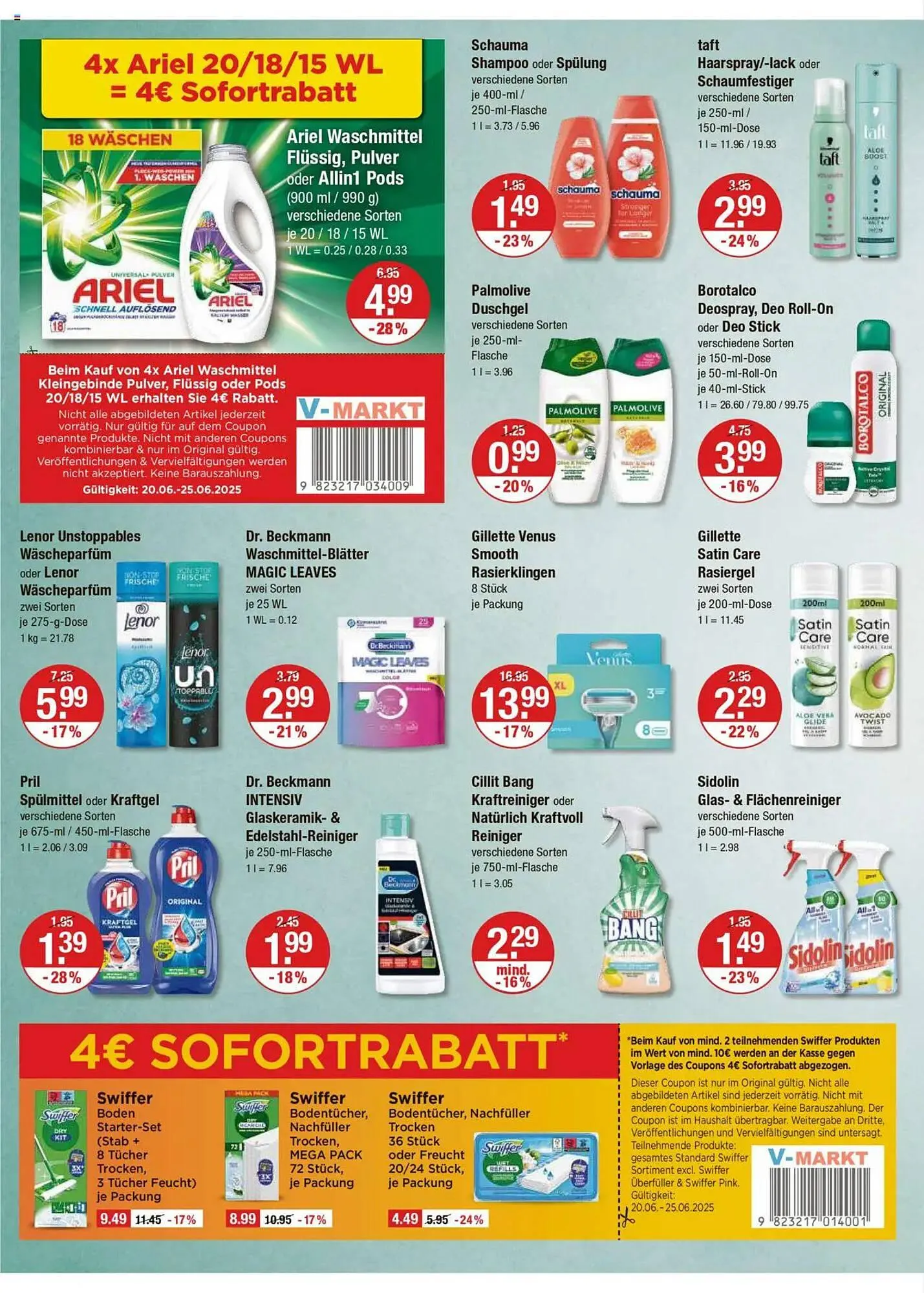 V Markt Prospekt von 20. Juni bis 25. Juni 2025 - Prospekt seite 10