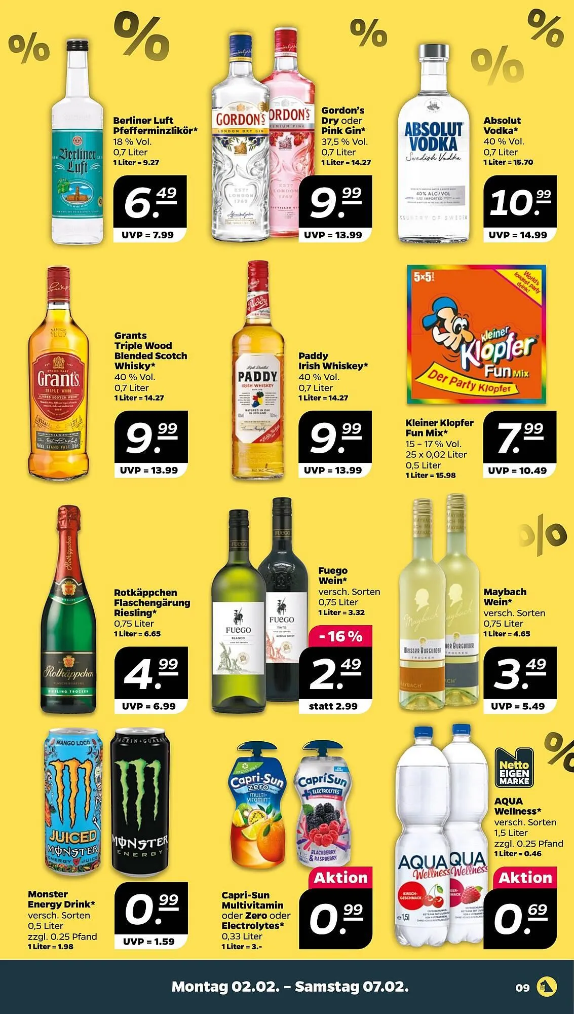 NETTO Prospekt von 2. Februar bis 7. Februar 2026 - Prospekt seite 9