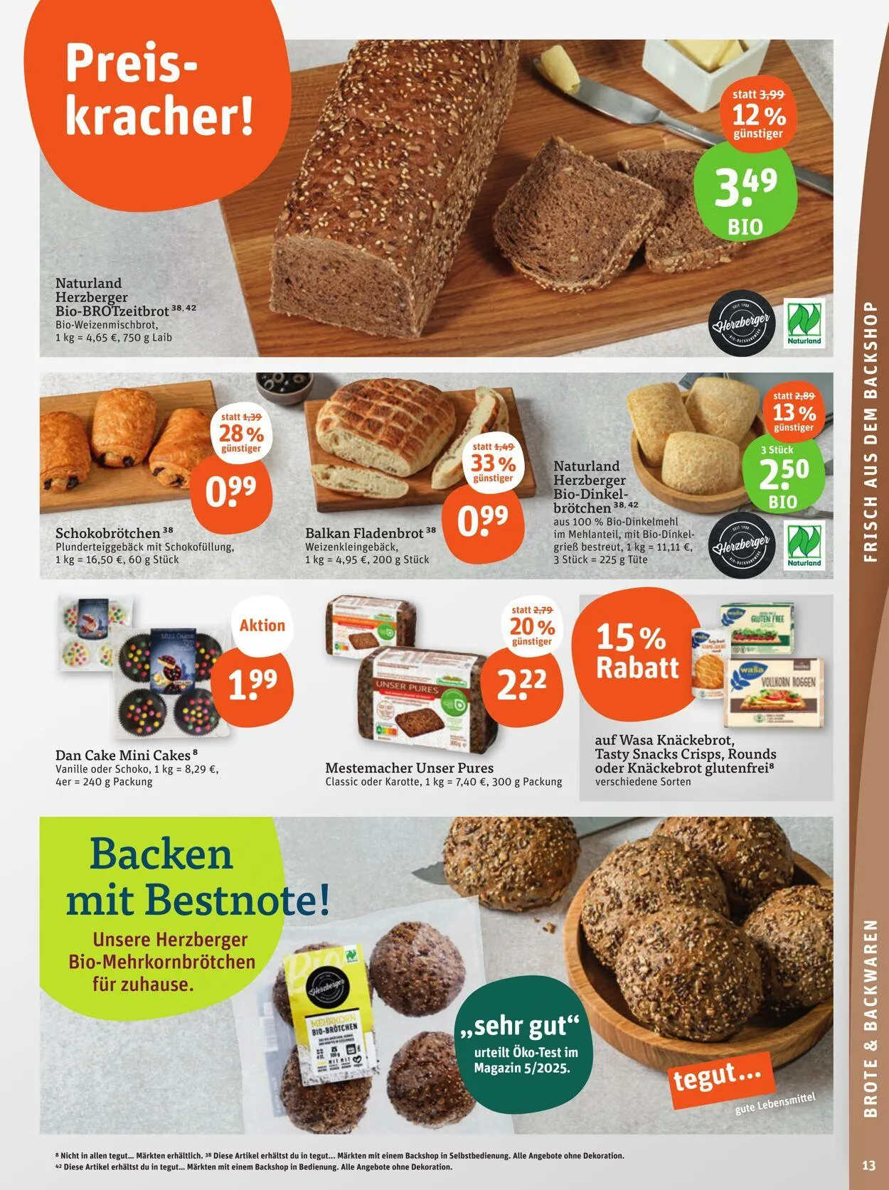 Tegut Aktueller Prospekt von 2. Juni bis 8. Juni 2025 - Prospekt seite 15