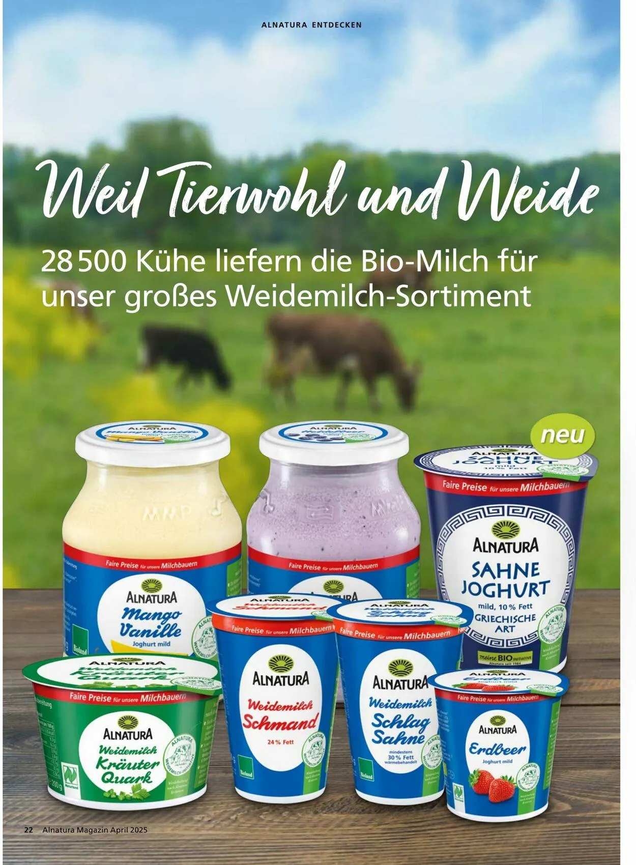 Alnatura von 1. April bis 30. April 2025 - Prospekt seite 22