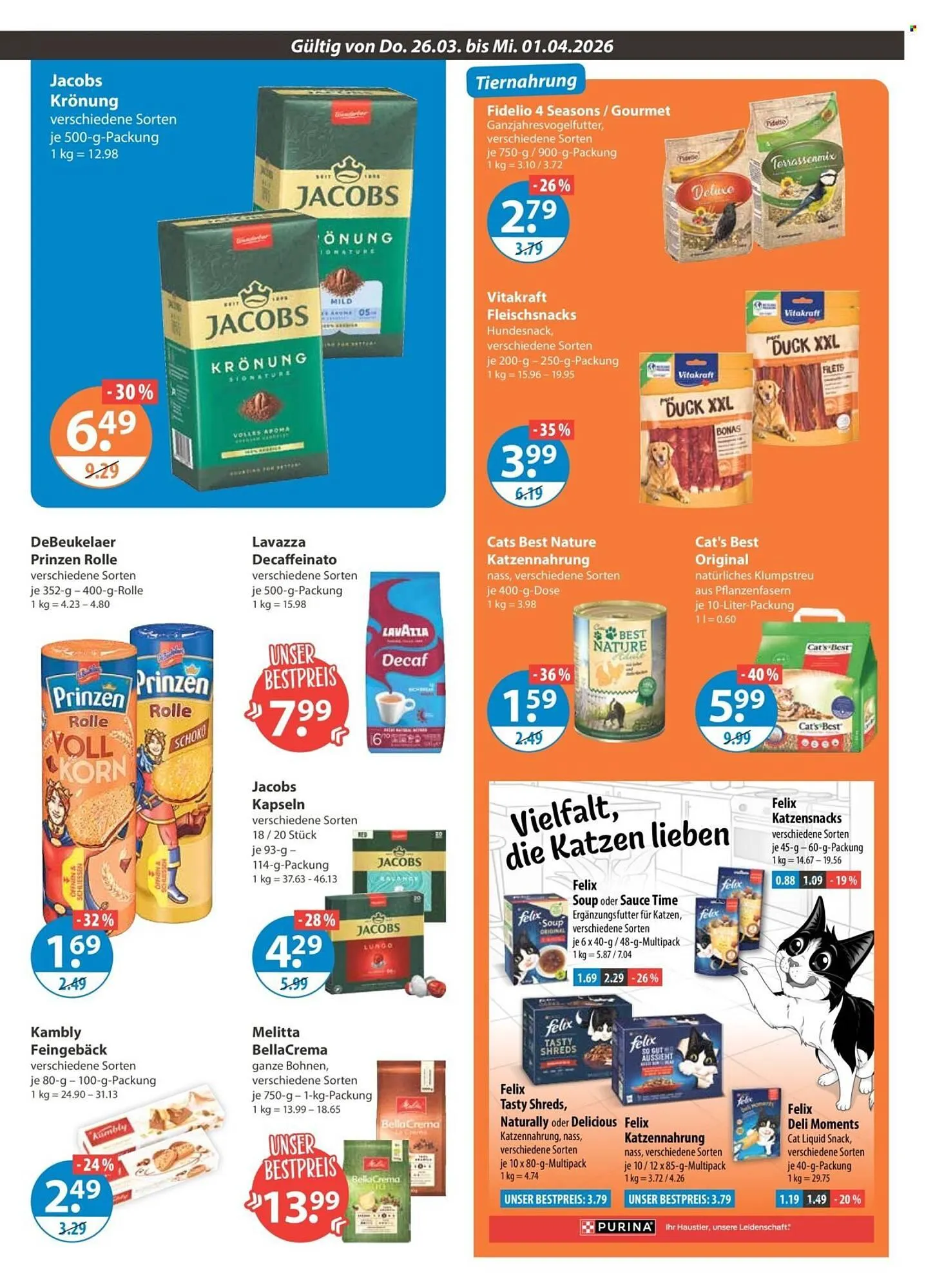 V Markt Prospekt von 26. März bis 1. April 2026 - Prospekt seite 13