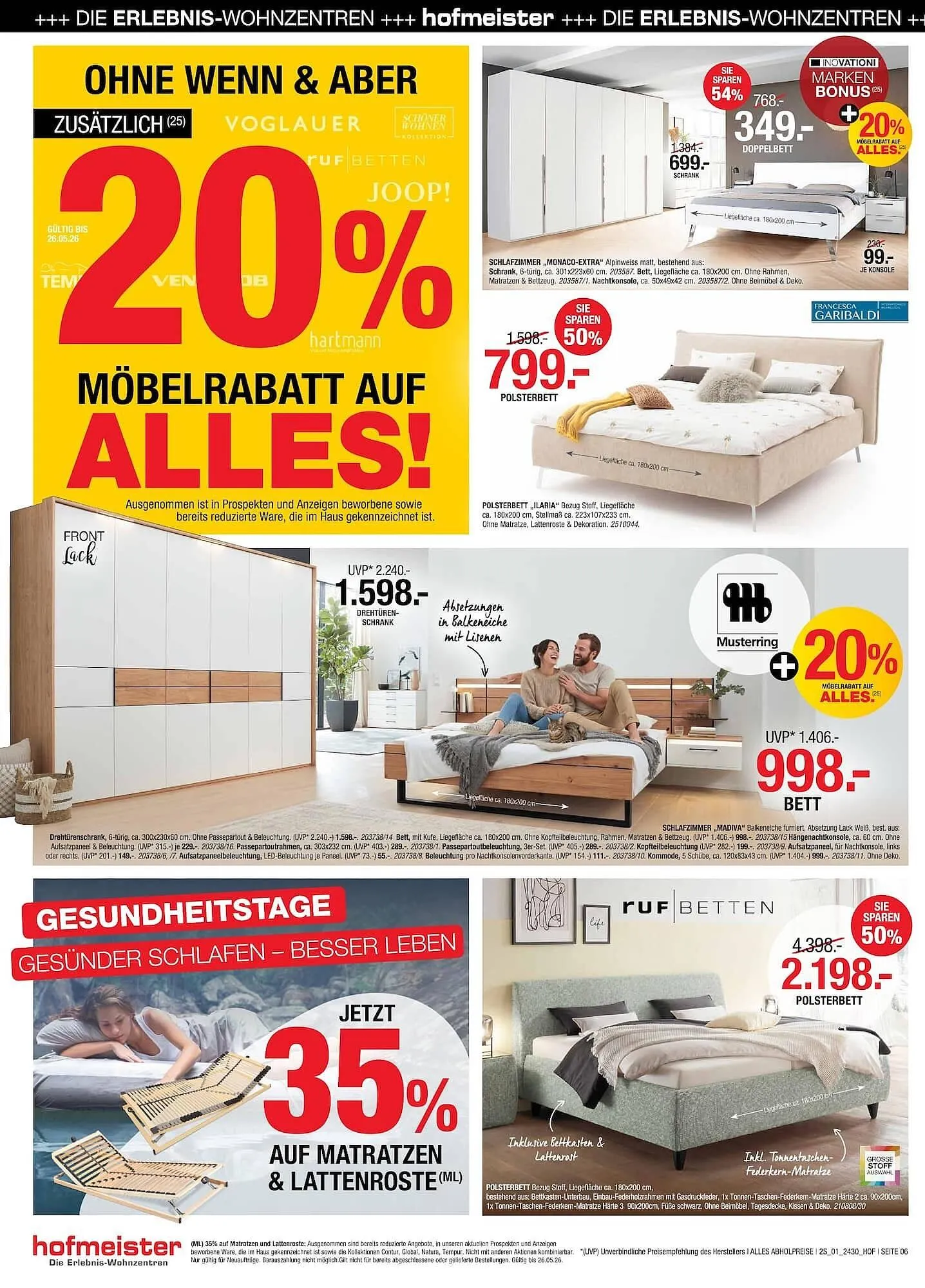 Hofmeister Prospekt von 4. Mai bis 26. Mai 2026 - Prospekt seite 6