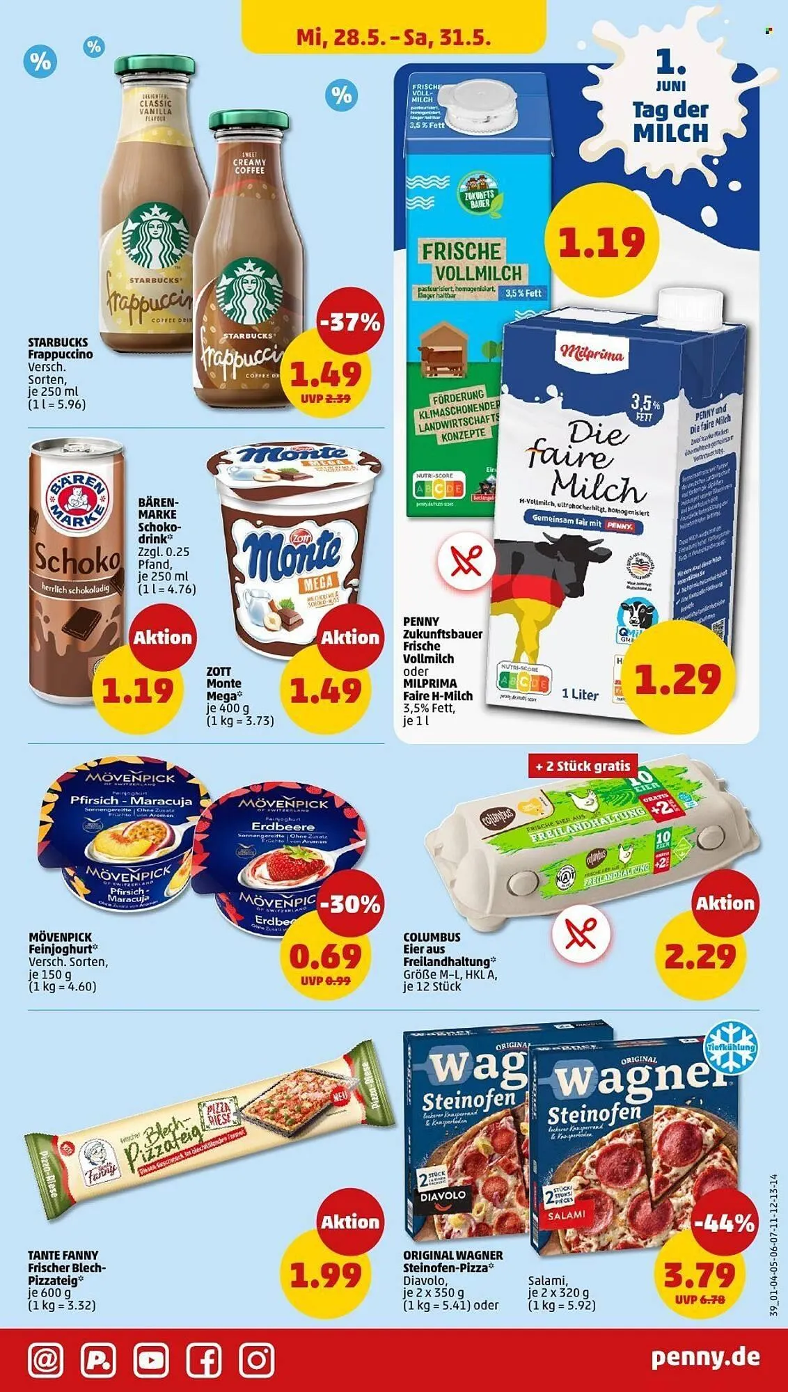 PENNY Prospekt von 26. Mai bis 31. Mai 2025 - Prospekt seite 39