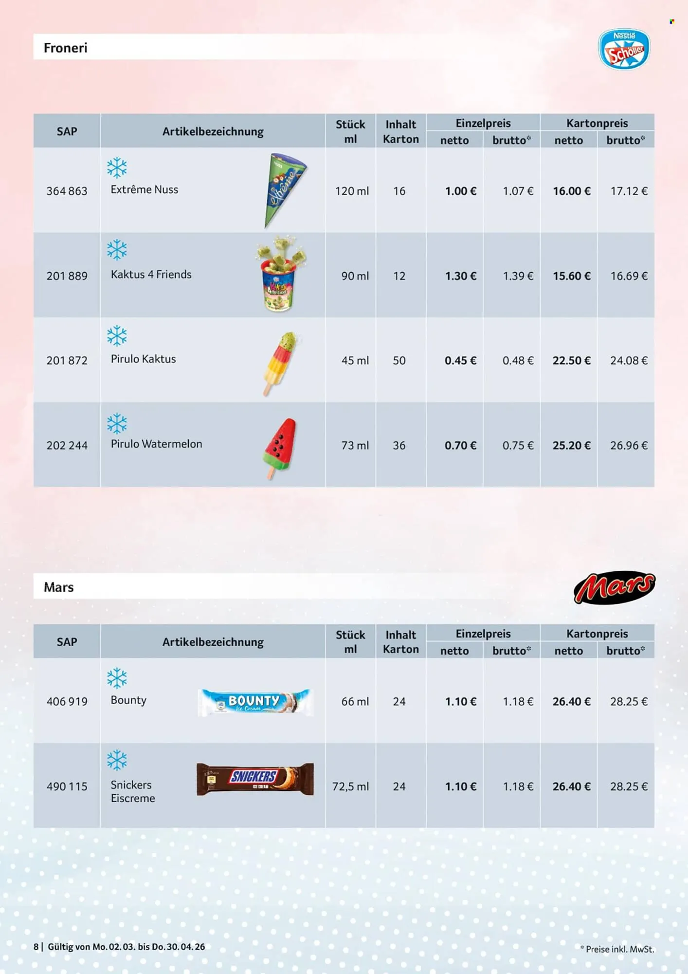 Selgros Prospekt von 2. März bis 30. April 2026 - Prospekt seite 8