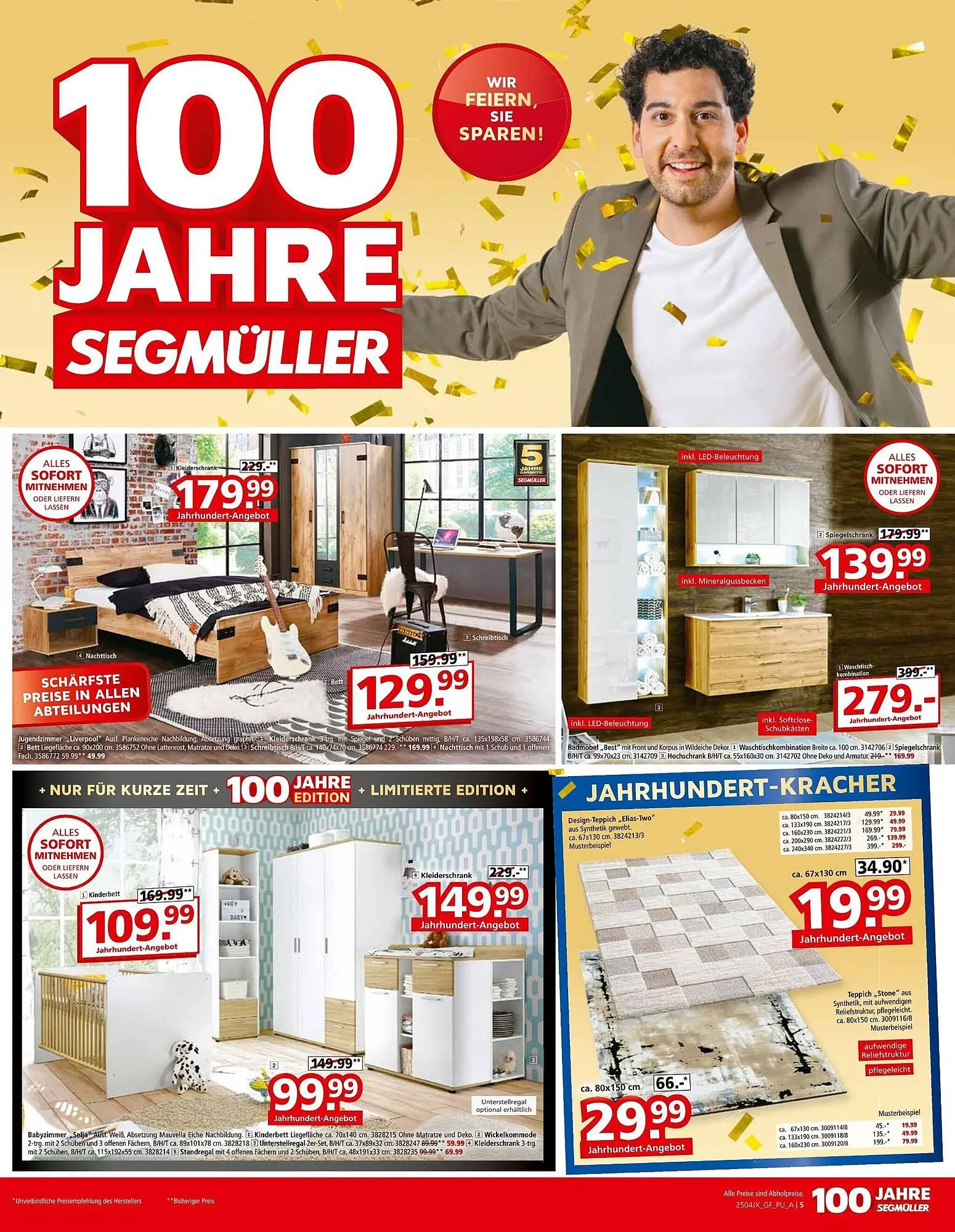 Segmüller Prospekt von 5. April bis 19. April 2025 - Prospekt seite 5