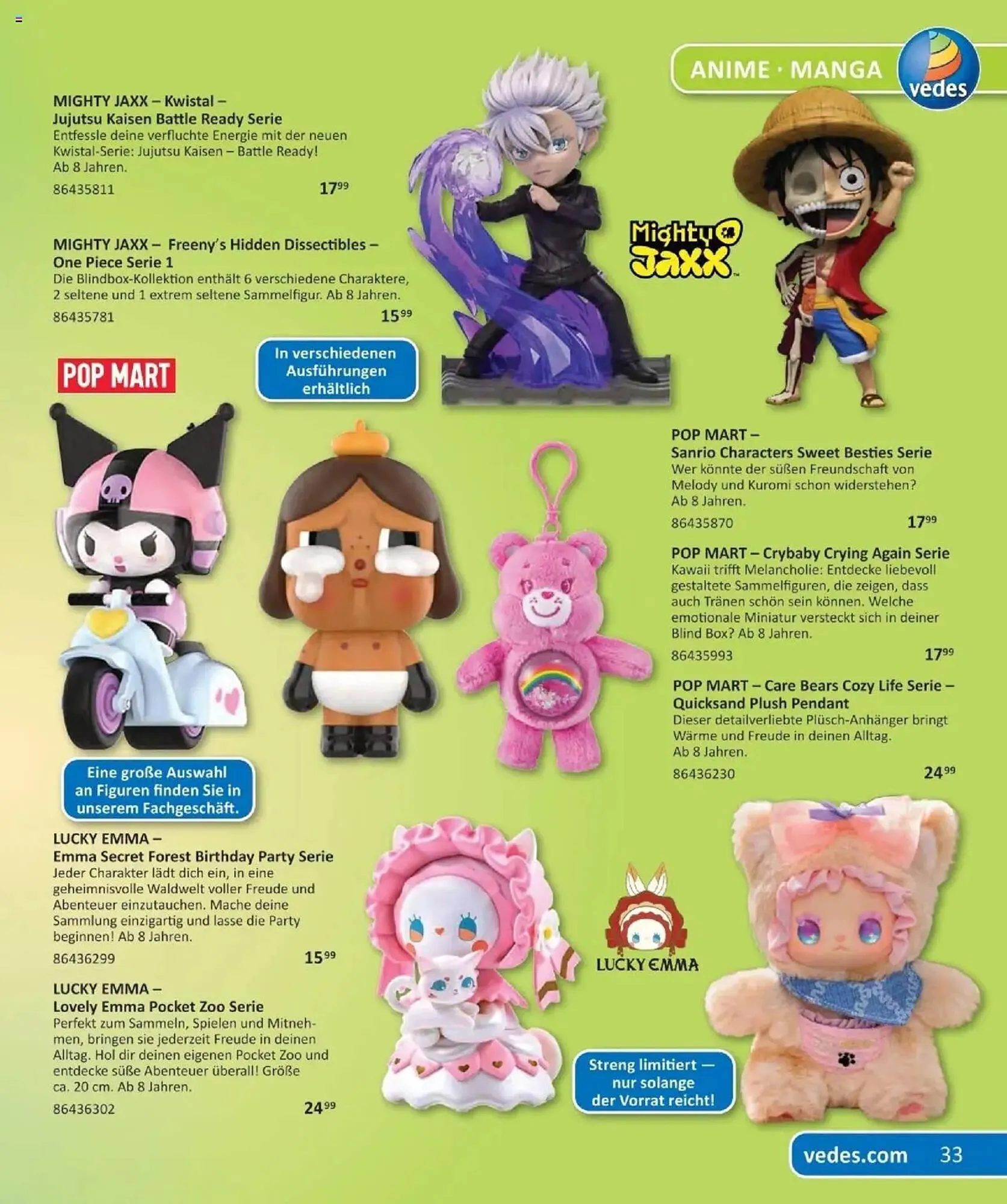 Vedes Prospekt von 29. September bis 6. Januar 2026 - Prospekt seite 33