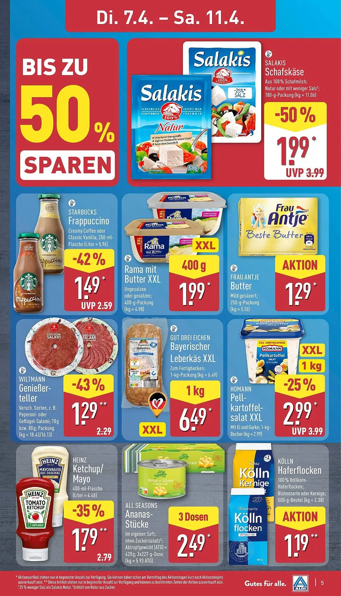 Aldi Nord Prospekt von 7. April bis 11. April 2026 - Prospekt seite 5