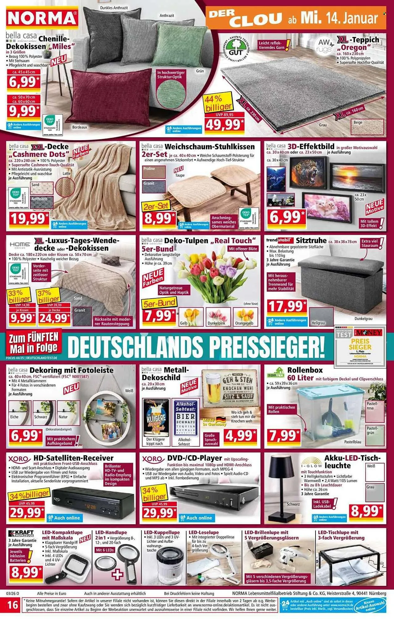 Norma Prospekt von 12. Januar bis 18. Januar 2026 - Prospekt seite 16