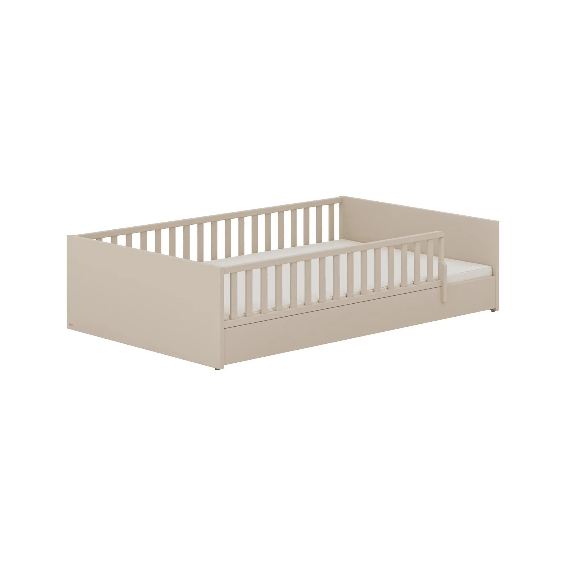 Paidi Babybett Little Flo Gestell Cashmere-Beige 120x200 cm