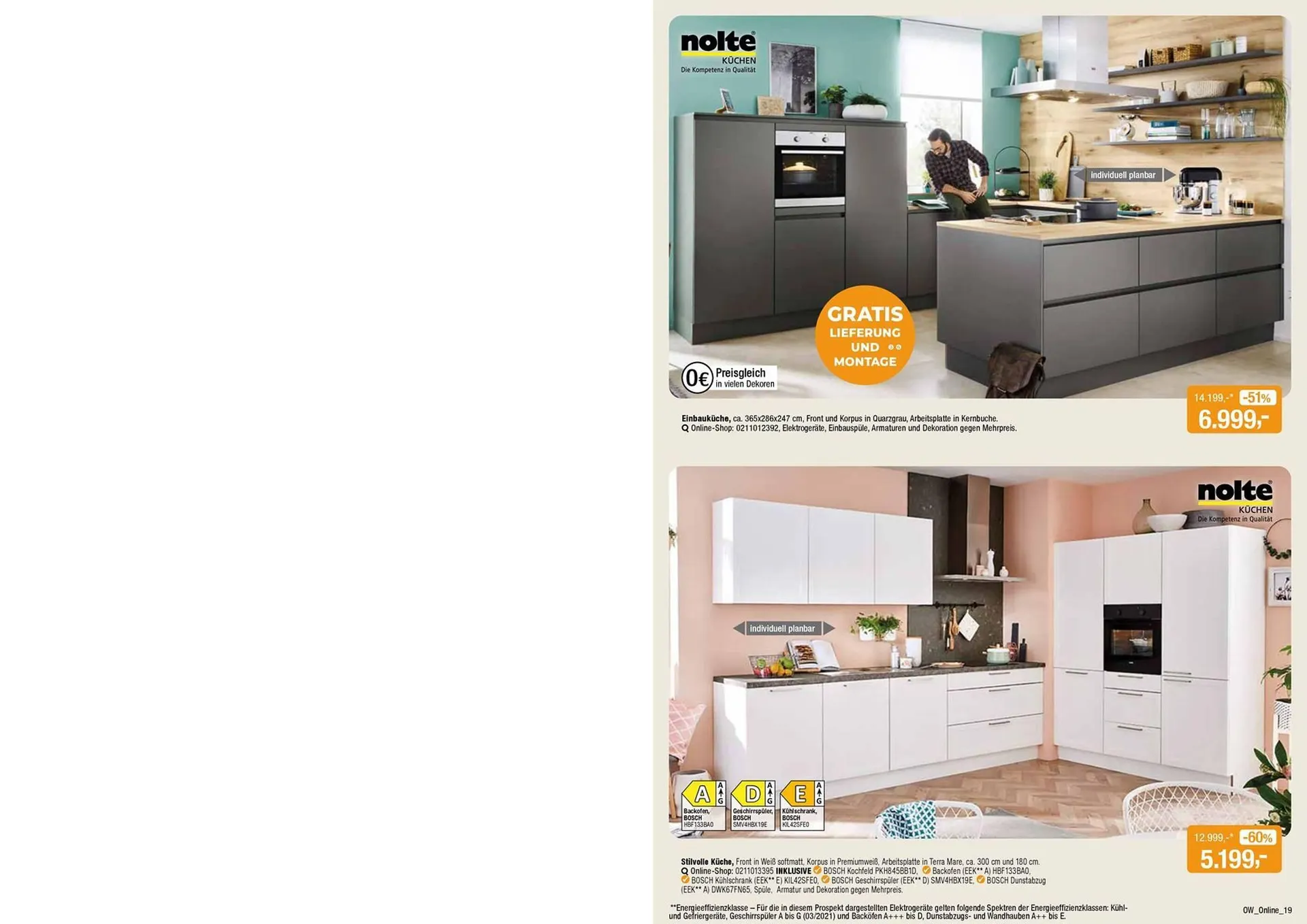 Opti Wohnwelt Prospekt von 13. Juli bis 24. Juli 2025 - Prospekt seite 19