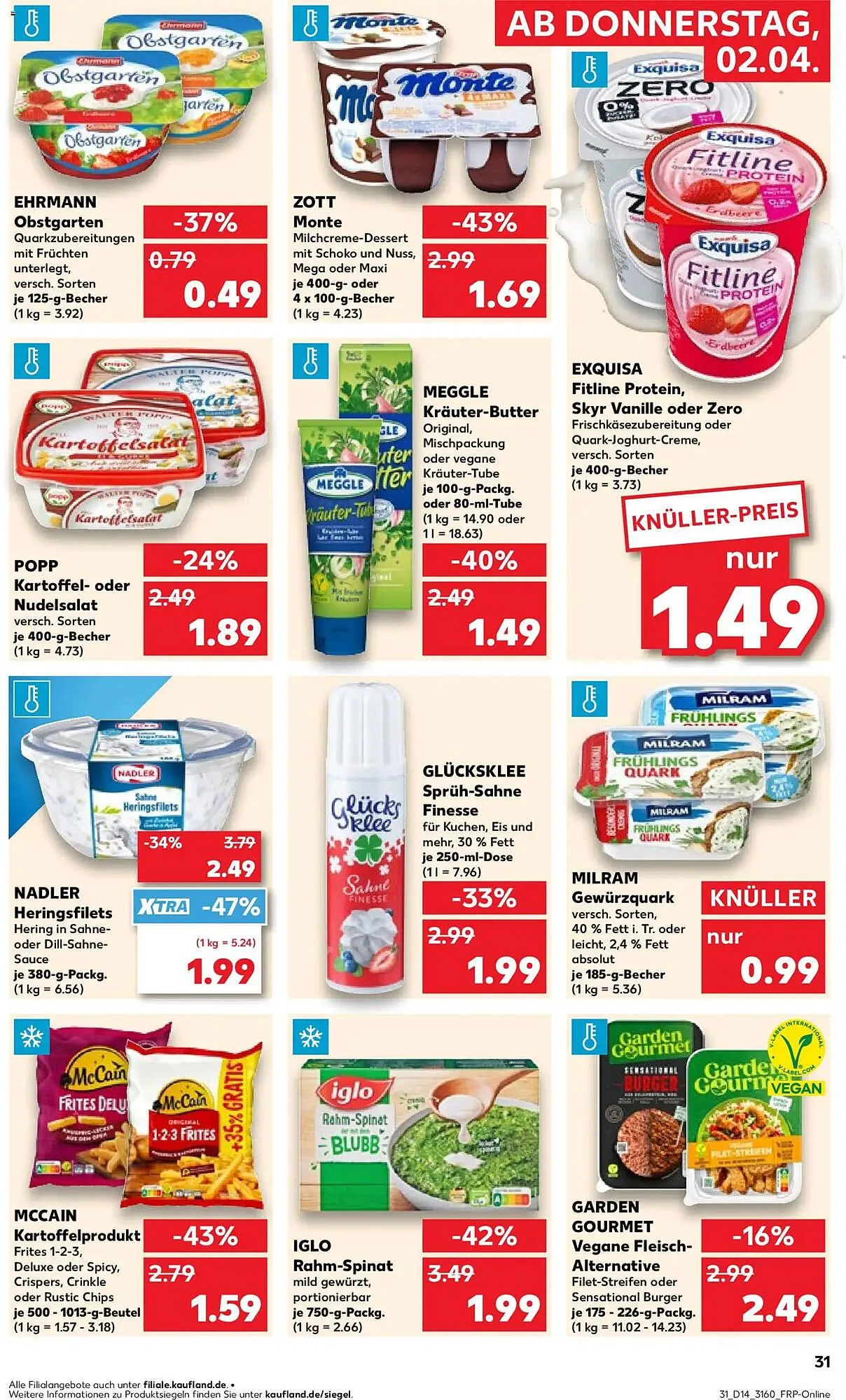 Kaufland Prospekt von 2. April bis 8. April 2026 - Prospekt seite 31