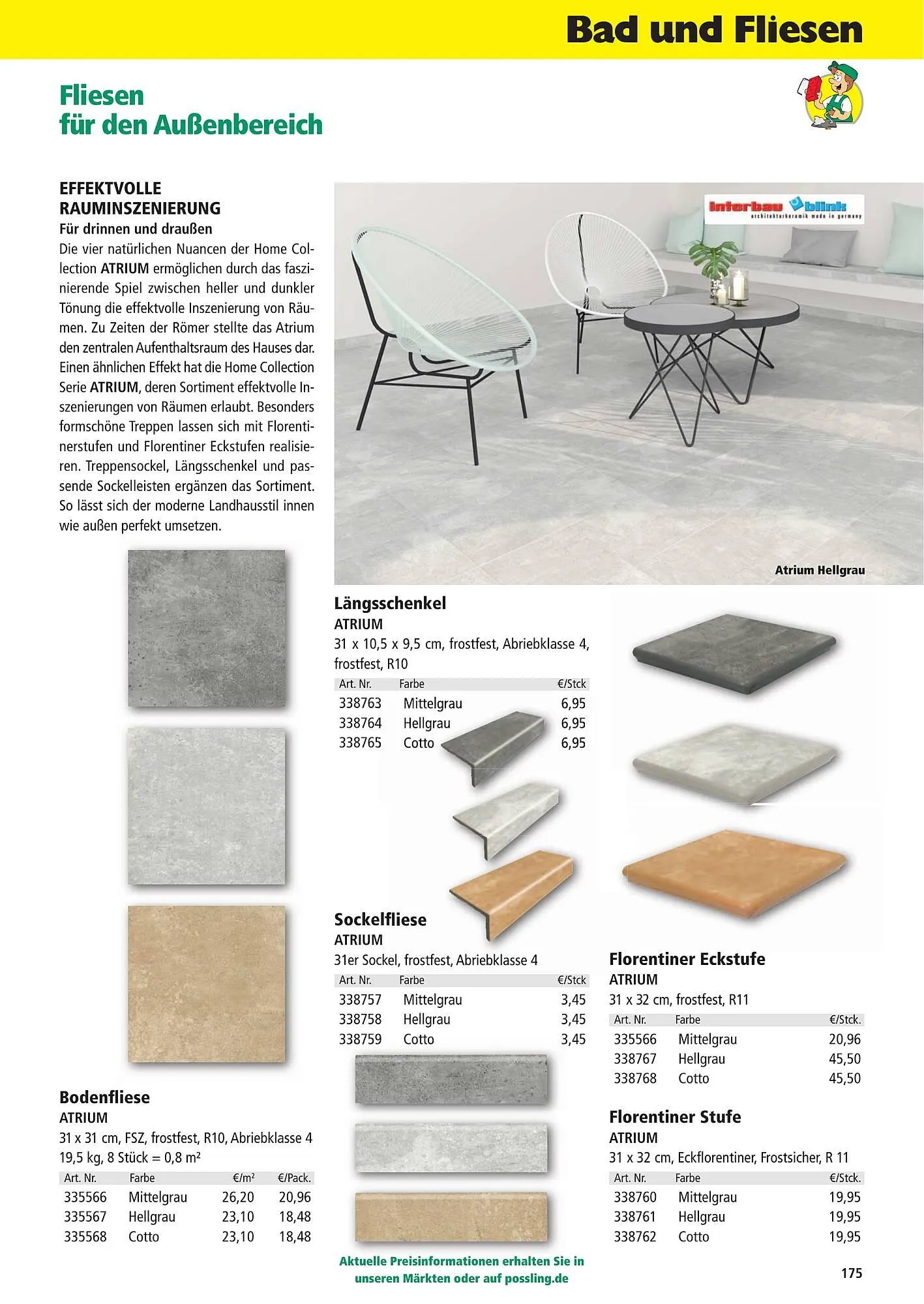 Holz Possling Prospekt von 2. Mai bis 31. Juli 2025 - Prospekt seite 175