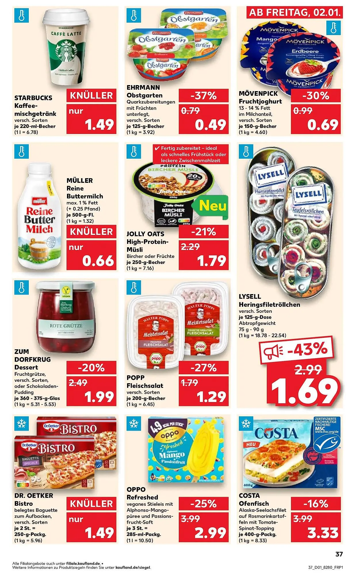 Kaufland Prospekt von 4. Januar bis 7. Januar 2026 - Prospekt seite 37