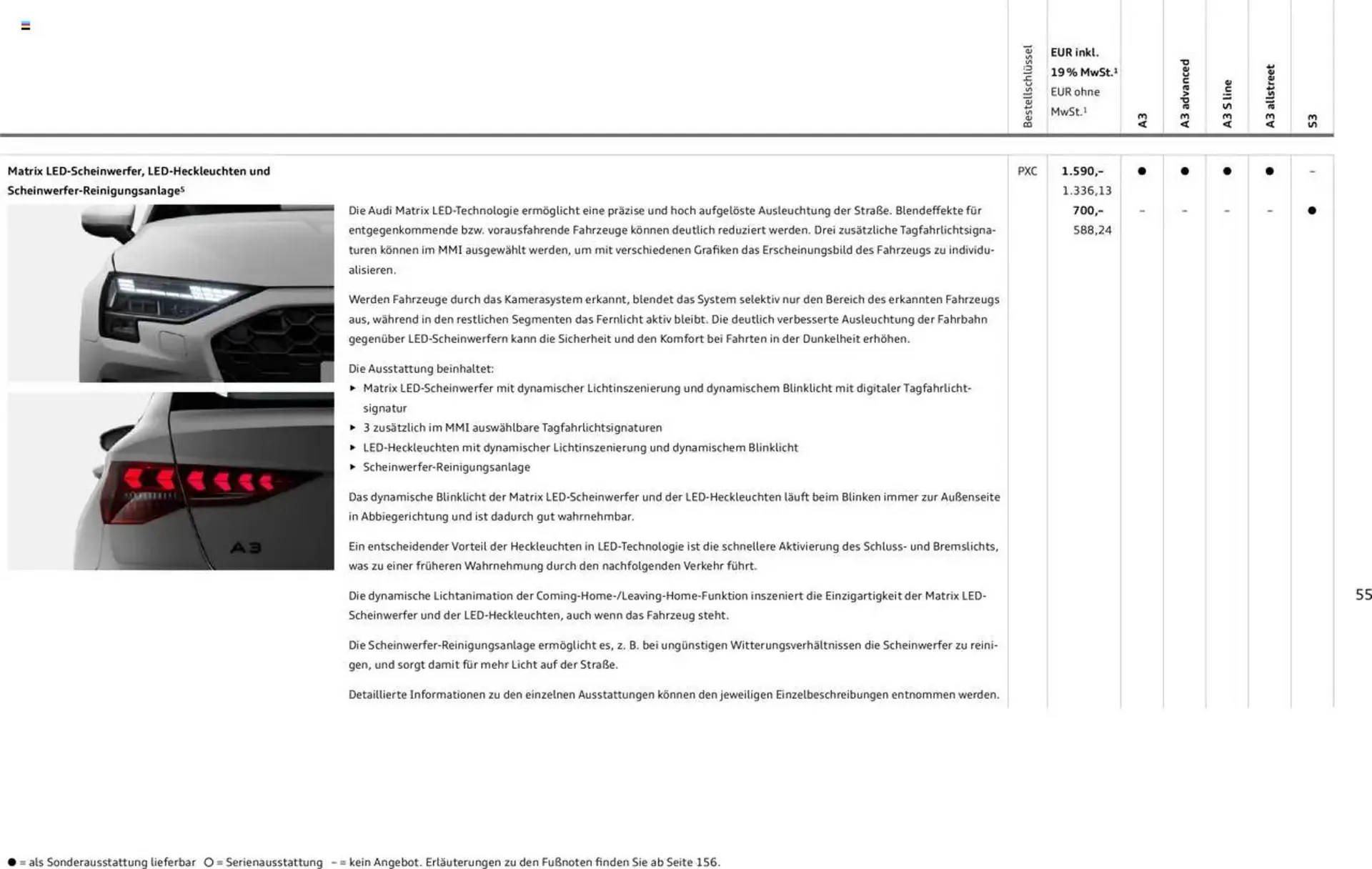 Audi Prospekt von 29. Januar bis 9. Januar 2026 - Prospekt seite 54
