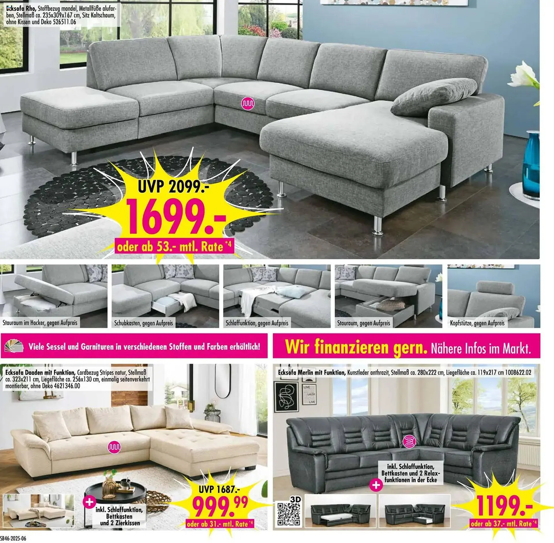 Möbel Boss Prospekt von 8. November bis 14. November 2025 - Prospekt seite 6