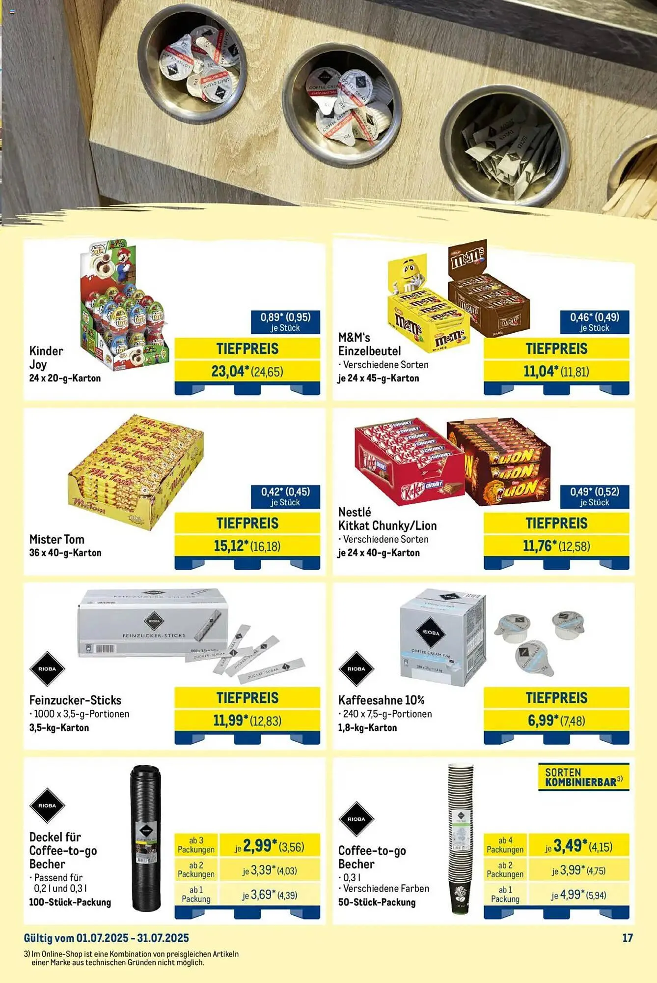 METRO Prospekt von 1. Juli bis 31. Juli 2025 - Prospekt seite 17