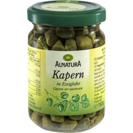Alnatura Bio Kapern in Essiglake 150G