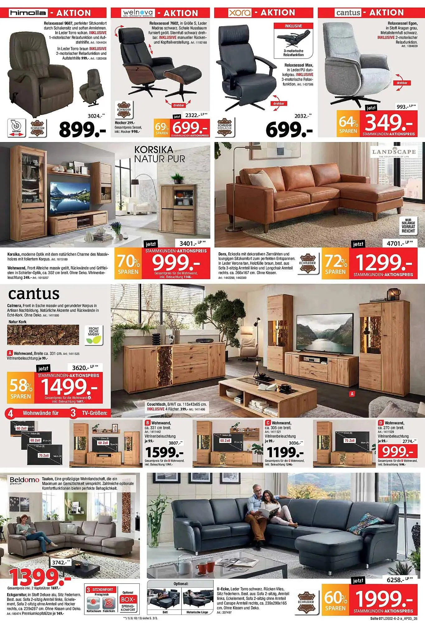 Zurbrüggen Prospekt von 27. Februar bis 14. März 2026 - Prospekt seite 7